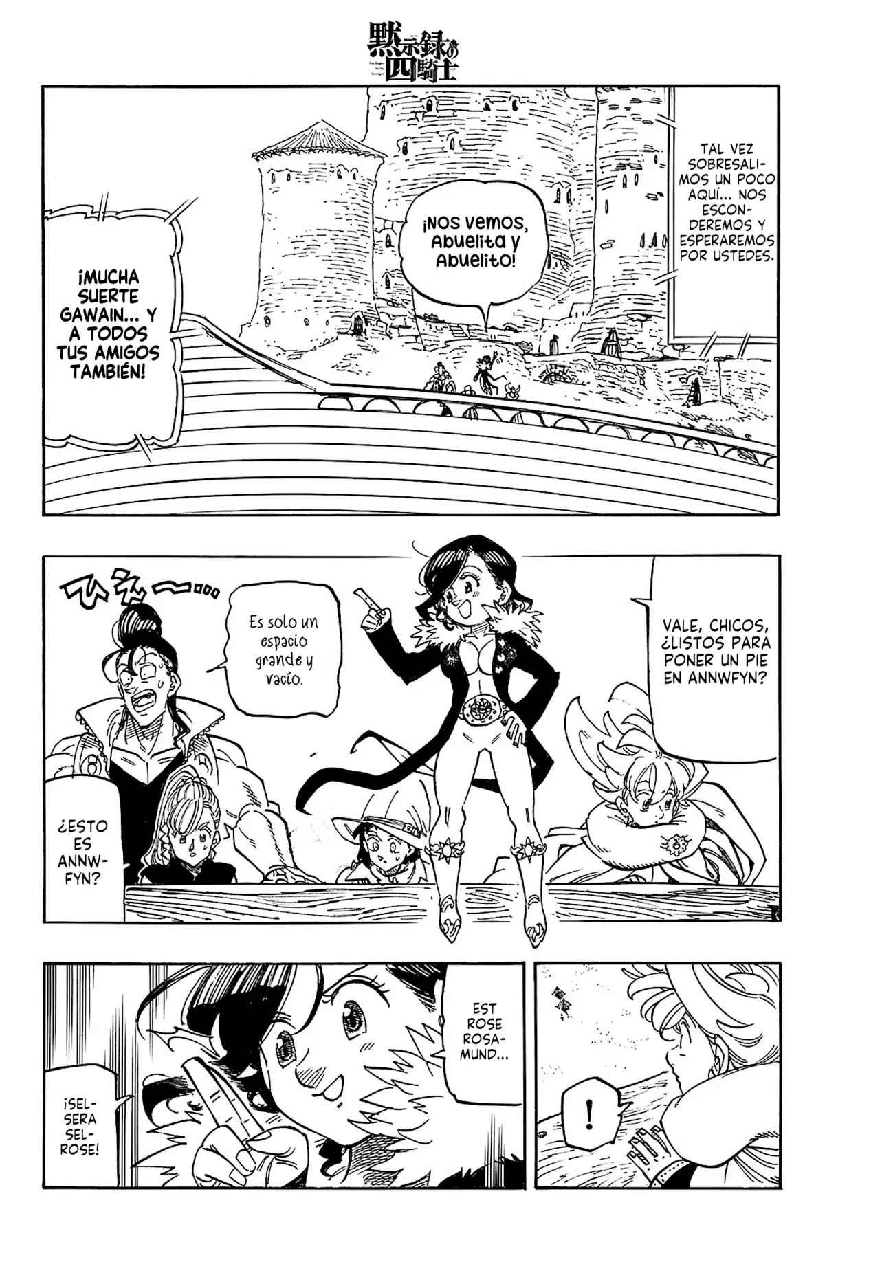 Mokushiroku no Yonkishi Capitulo 161: Una reunión extraña página 8