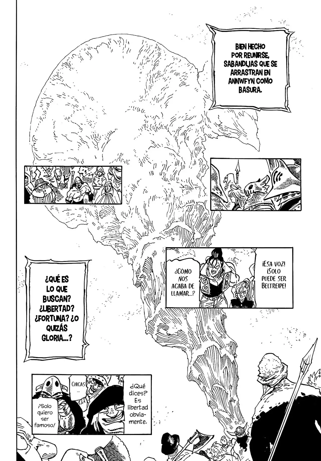 Mokushiroku no Yonkishi Capitulo 162: Aquellos que anhelan página 9