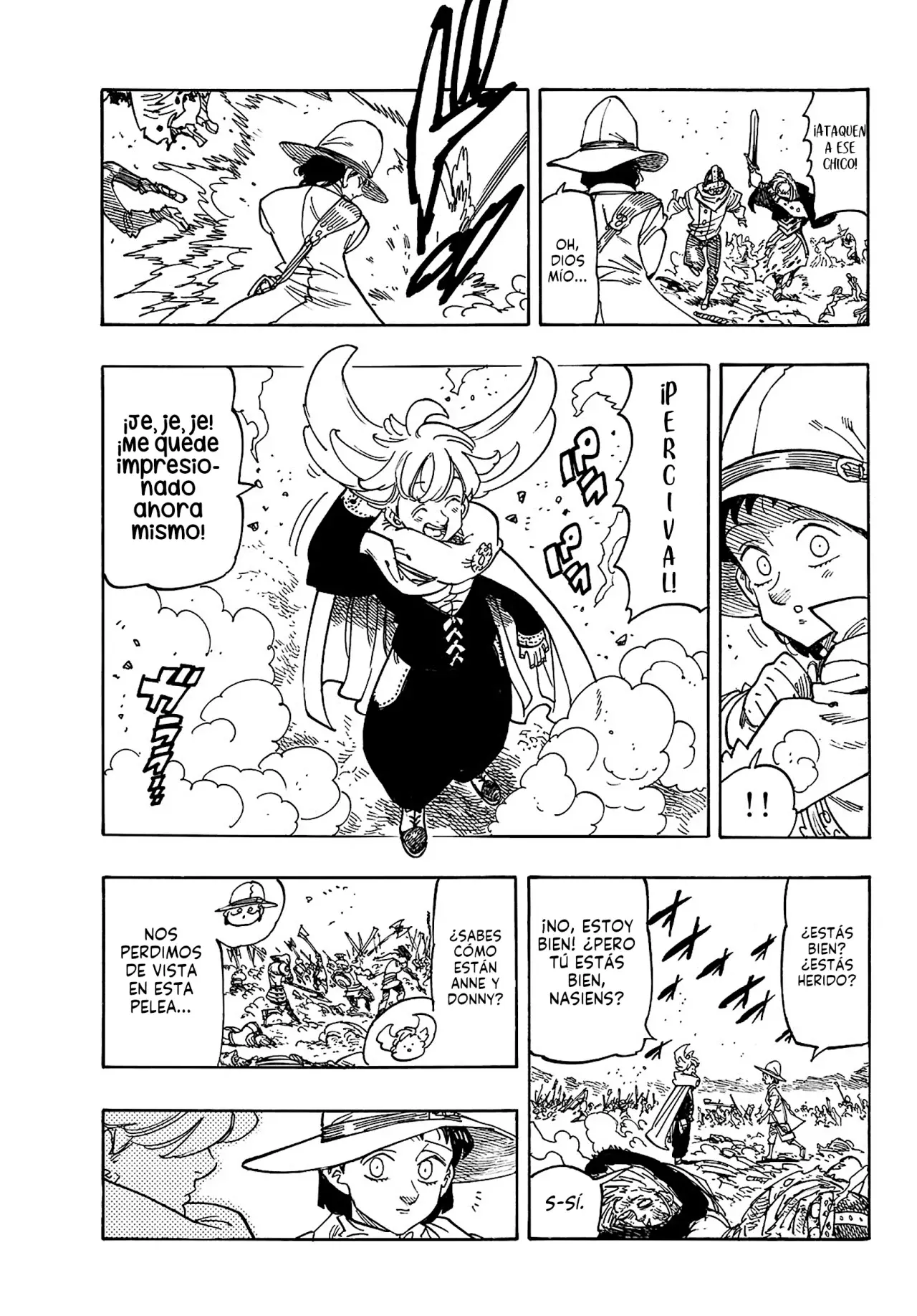 Mokushiroku no Yonkishi Capitulo 163: Navegando en medio del alboroto página 10
