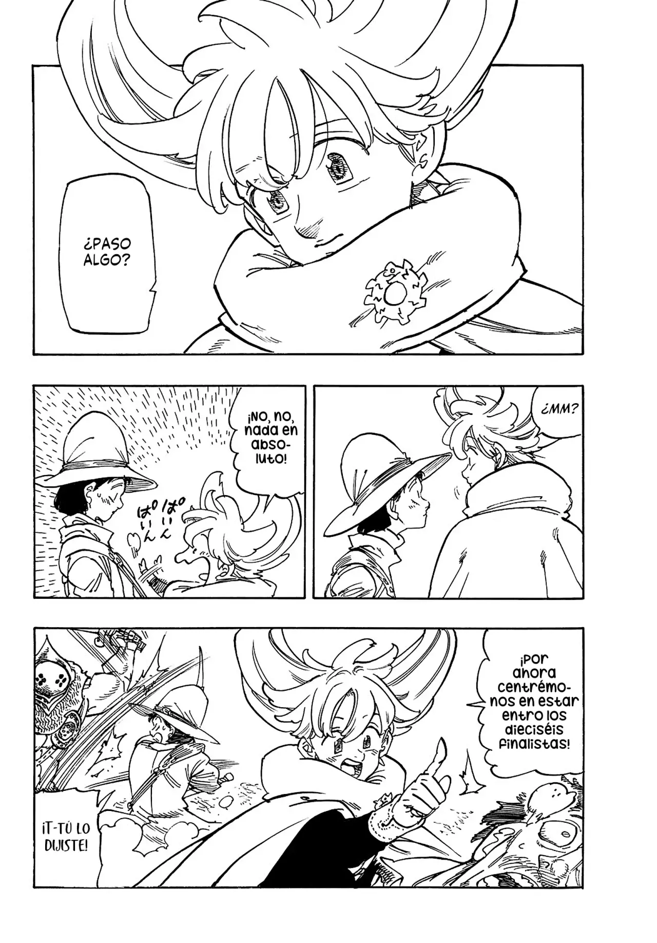 Mokushiroku no Yonkishi Capitulo 163: Navegando en medio del alboroto página 11