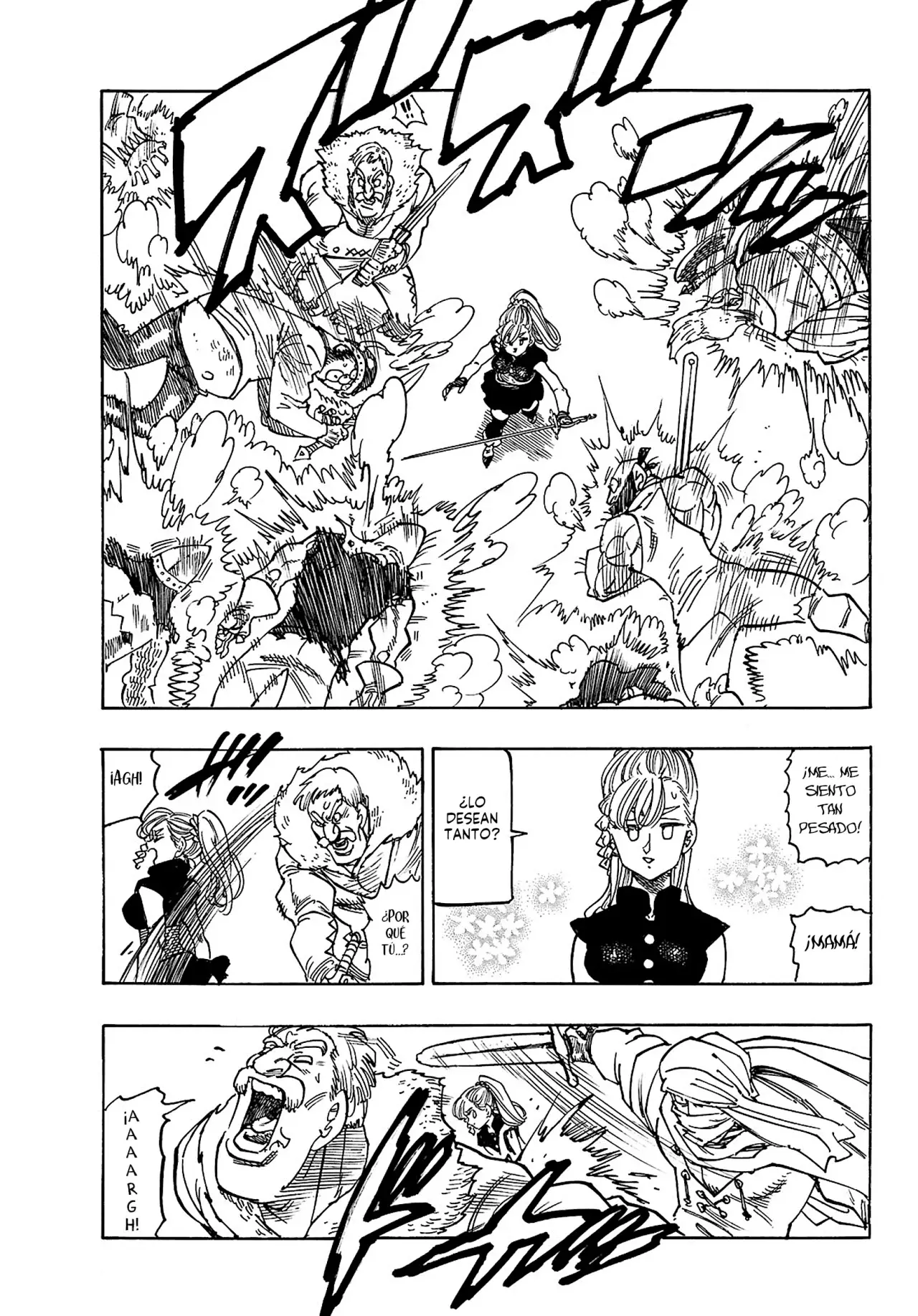 Mokushiroku no Yonkishi Capitulo 163: Navegando en medio del alboroto página 14