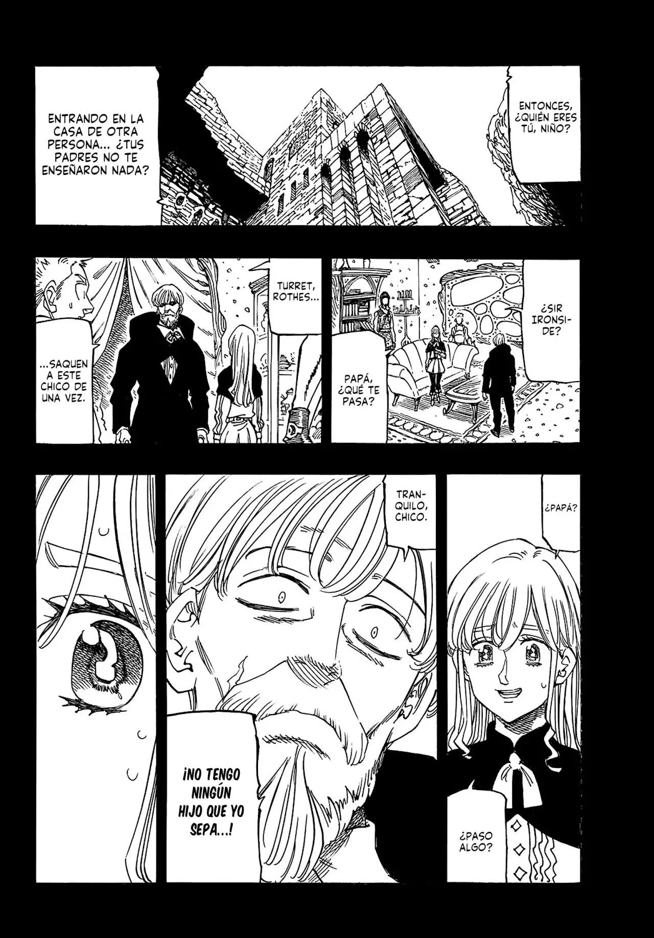 Mokushiroku no Yonkishi Capitulo 163: Navegando en medio del alboroto página 3