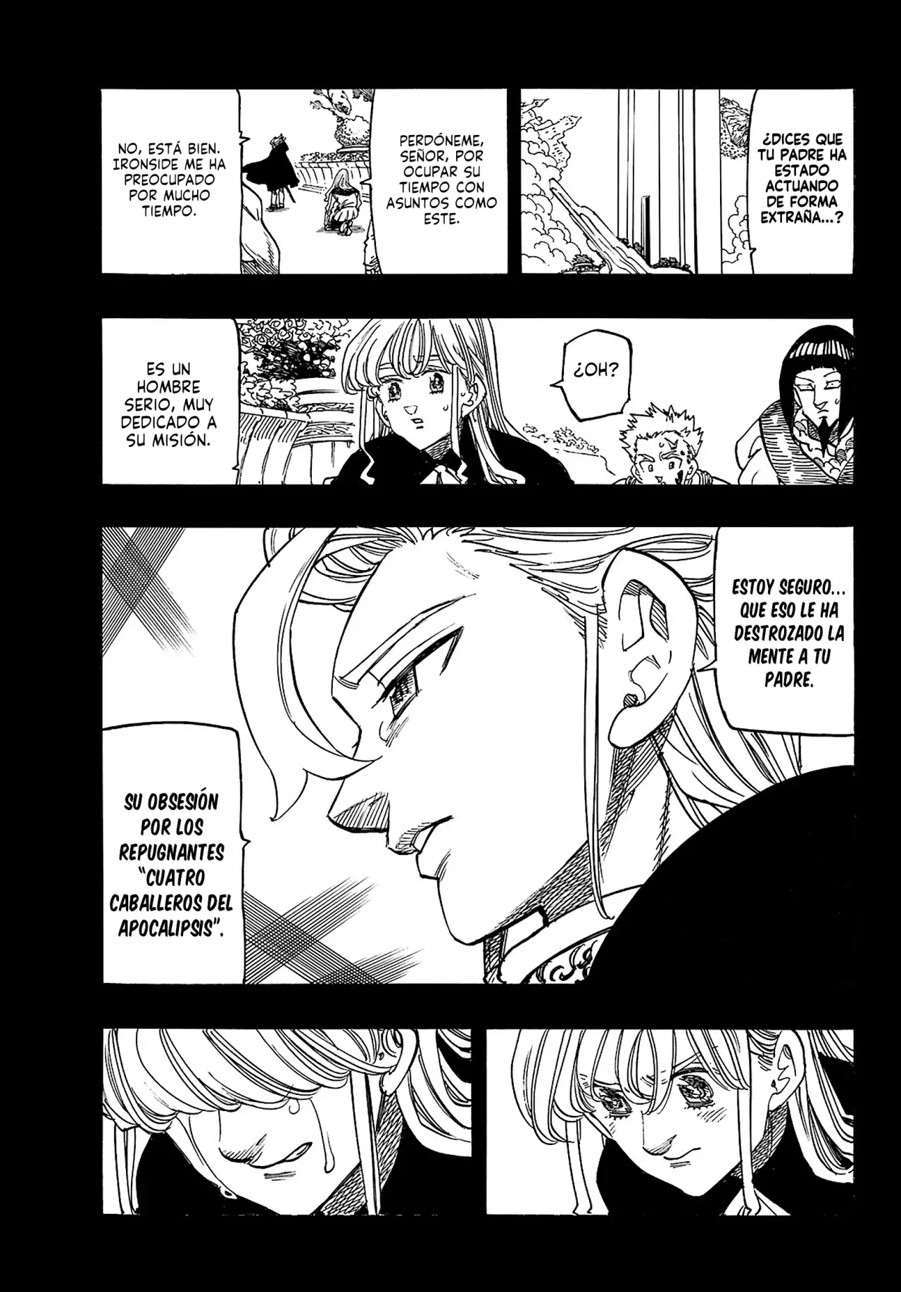 Mokushiroku no Yonkishi Capitulo 163: Navegando en medio del alboroto página 4