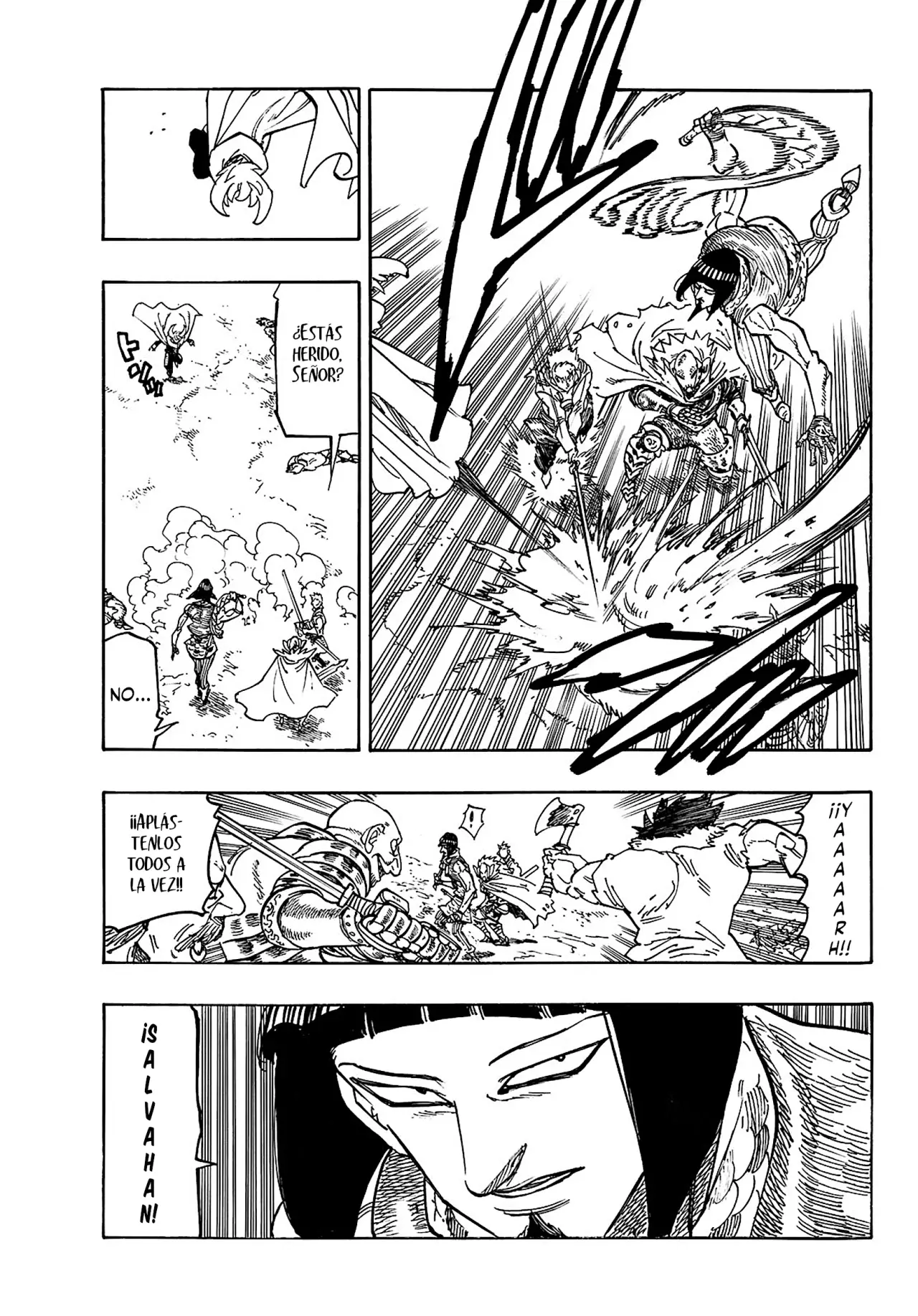 Mokushiroku no Yonkishi Capitulo 163: Navegando en medio del alboroto página 6