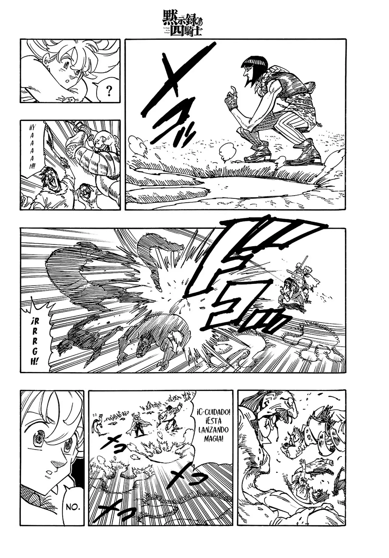 Mokushiroku no Yonkishi Capitulo 163: Navegando en medio del alboroto página 7