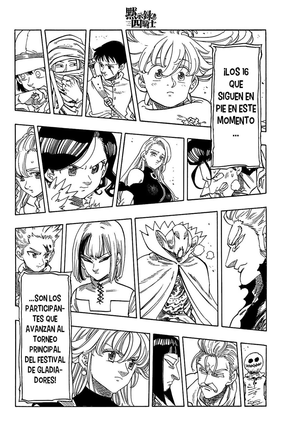 Mokushiroku no Yonkishi Capitulo 164: ¿Quién permanecerá? página 22