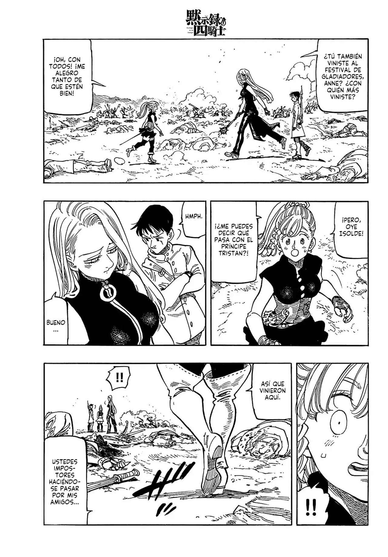 Mokushiroku no Yonkishi Capitulo 164: ¿Quién permanecerá? página 3