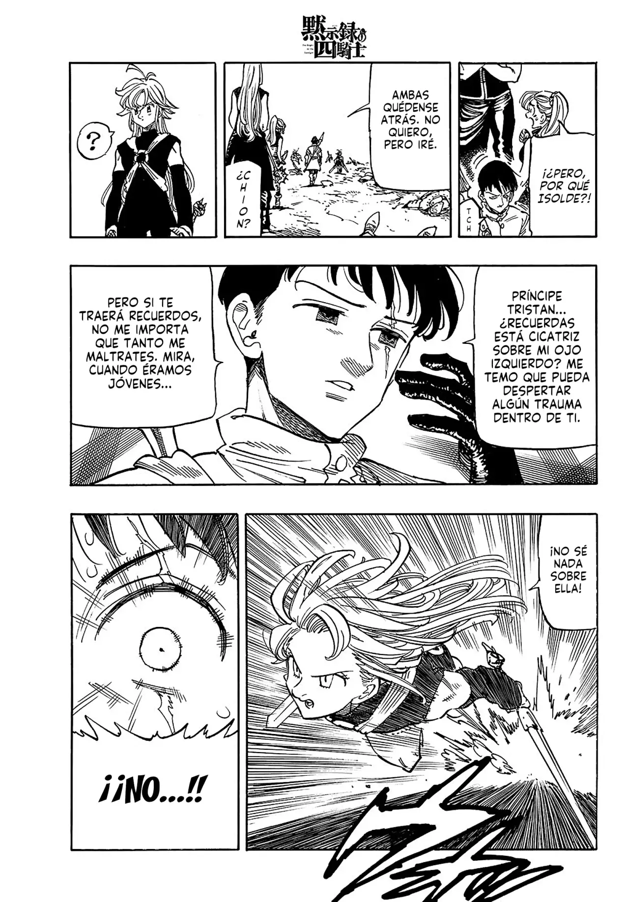 Mokushiroku no Yonkishi Capitulo 164: ¿Quién permanecerá? página 5