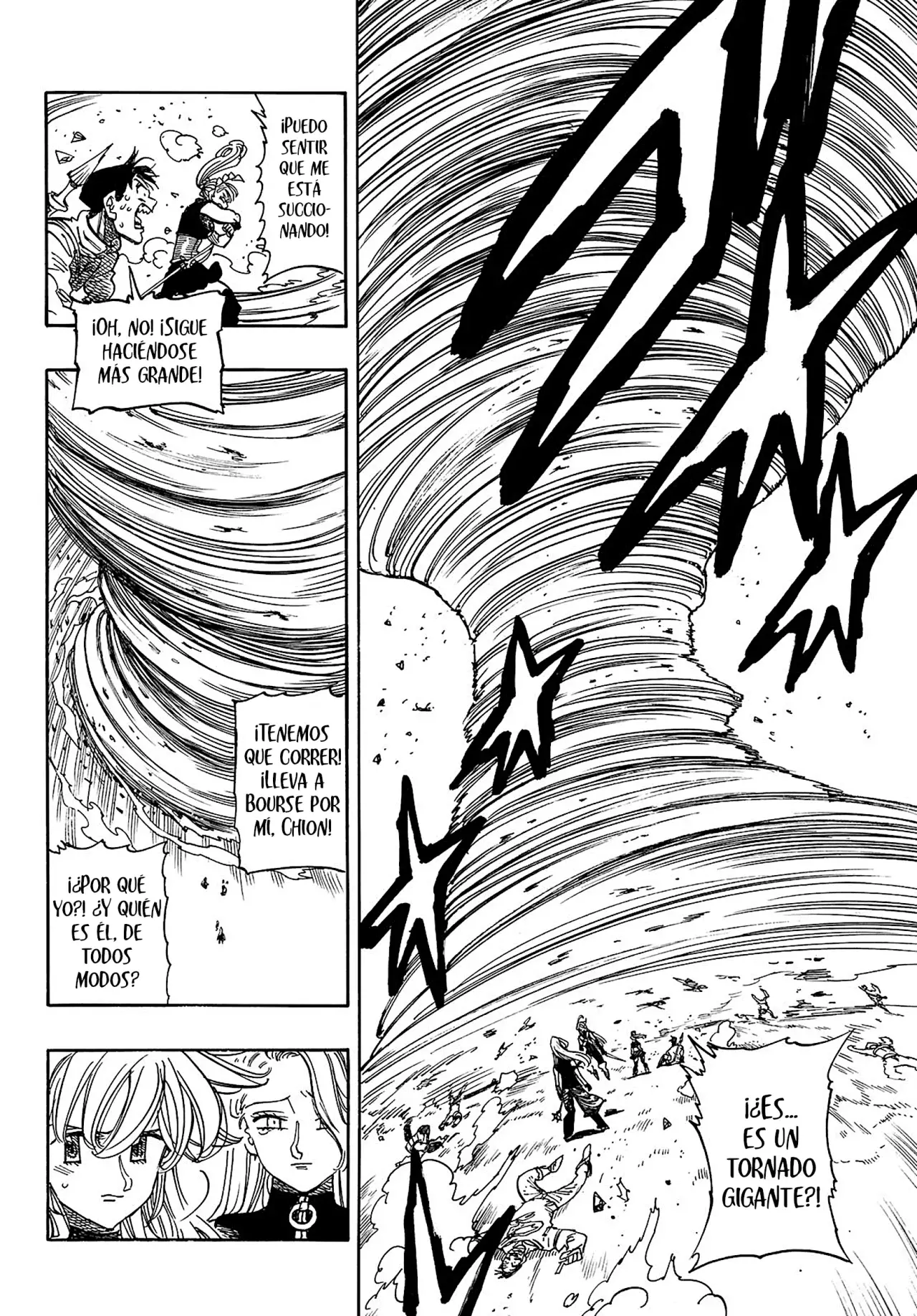 Mokushiroku no Yonkishi Capitulo 164: ¿Quién permanecerá? página 8