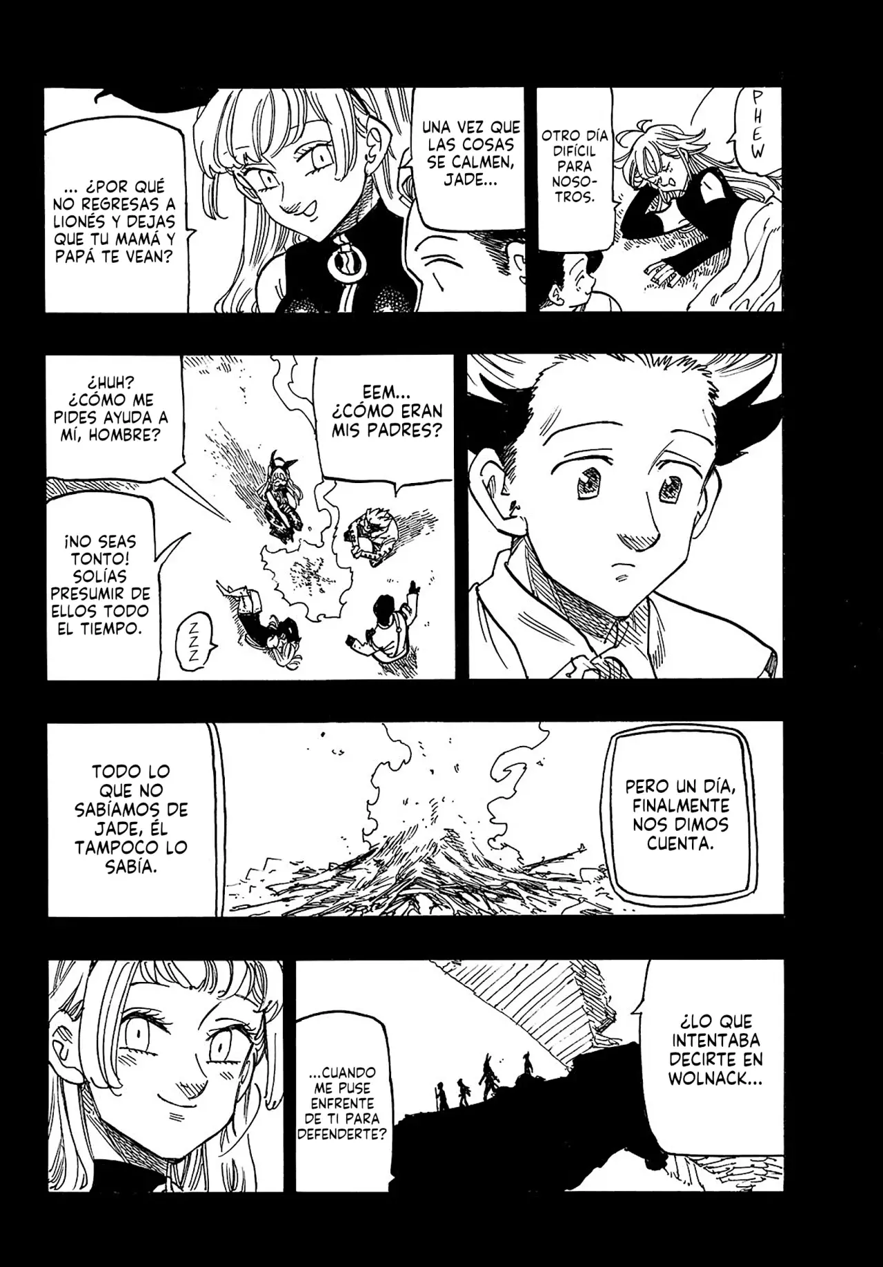 Mokushiroku no Yonkishi Capitulo 165: ¡El grupo de finalistas! página 14
