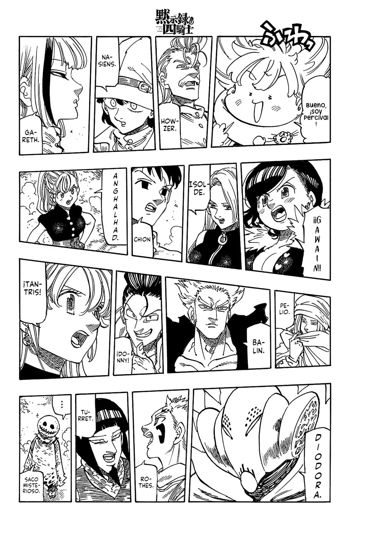 Mokushiroku no Yonkishi Capitulo 165: ¡El grupo de finalistas! página 4