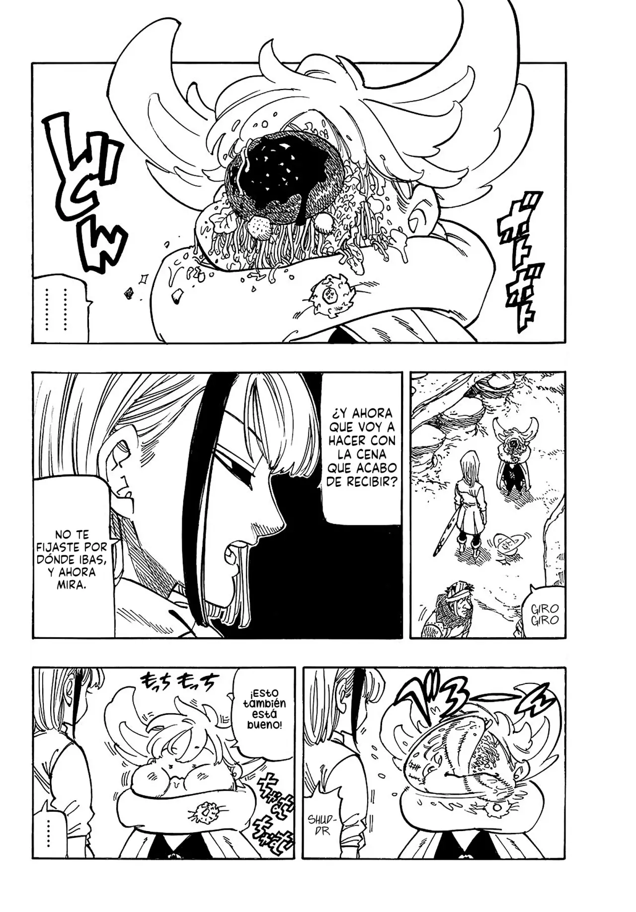 Mokushiroku no Yonkishi Capitulo 166: El Hormigueo página 3
