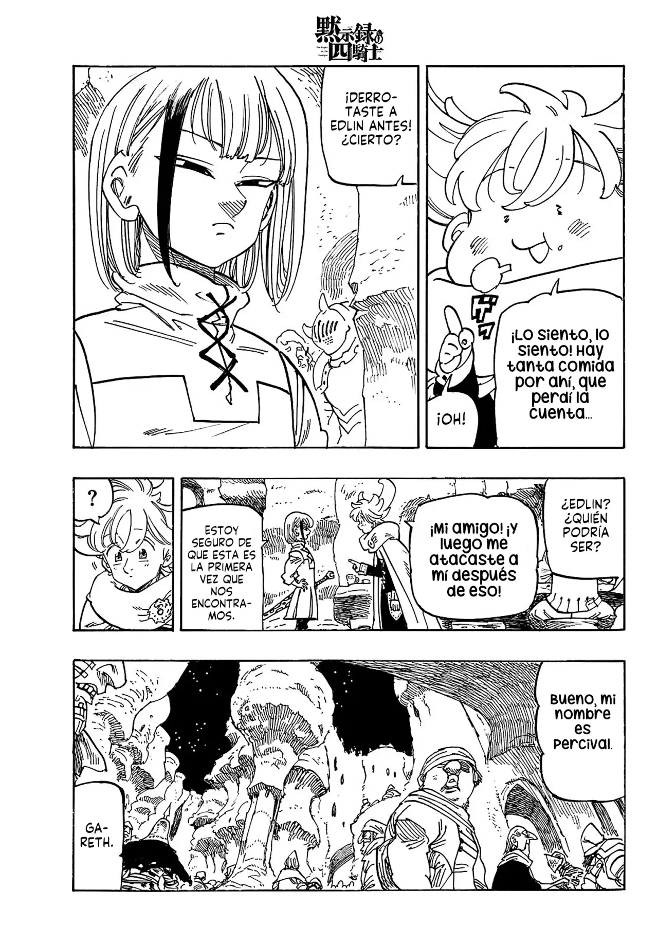 Mokushiroku no Yonkishi Capitulo 166: El Hormigueo página 4