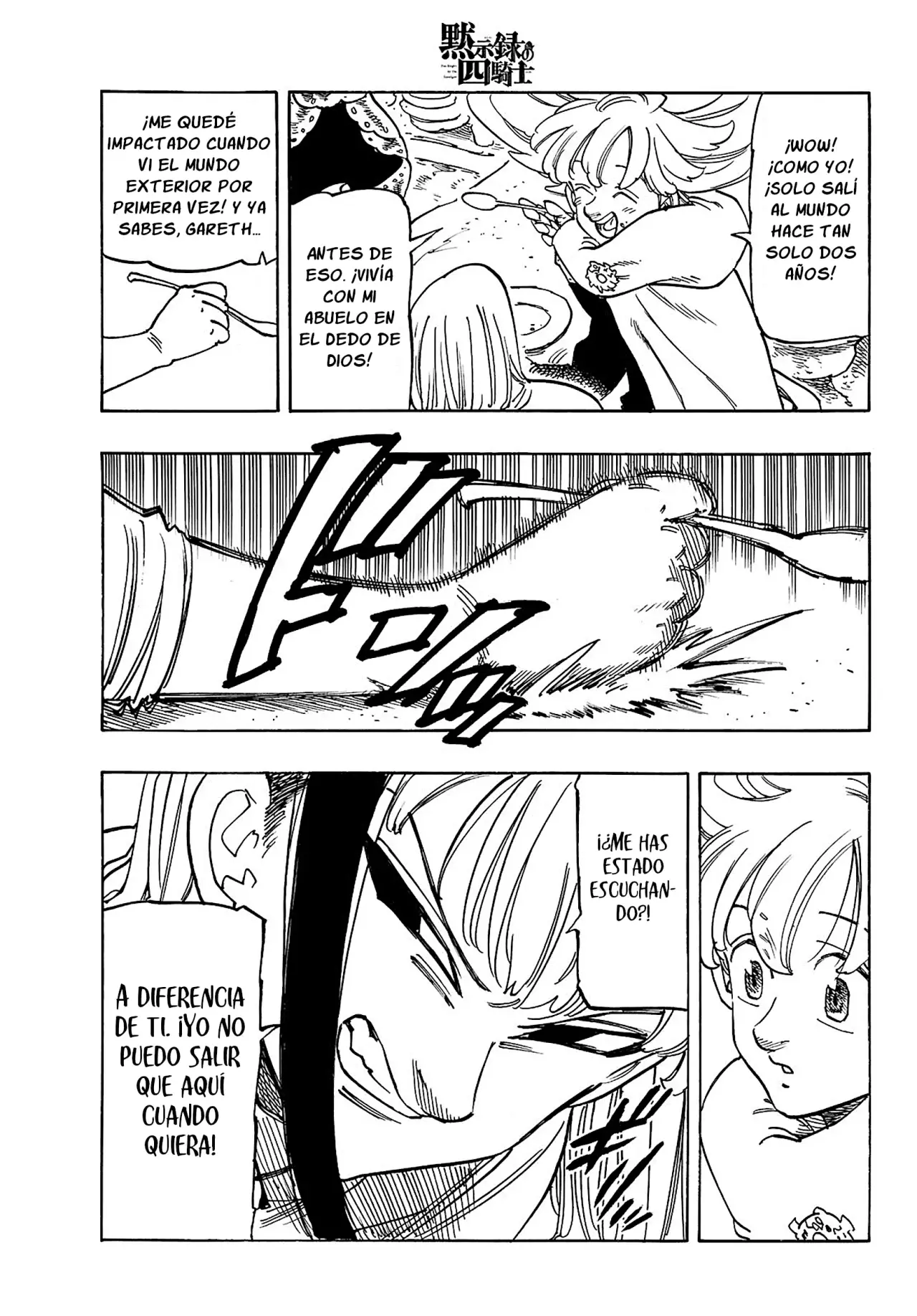 Mokushiroku no Yonkishi Capitulo 166: El Hormigueo página 6