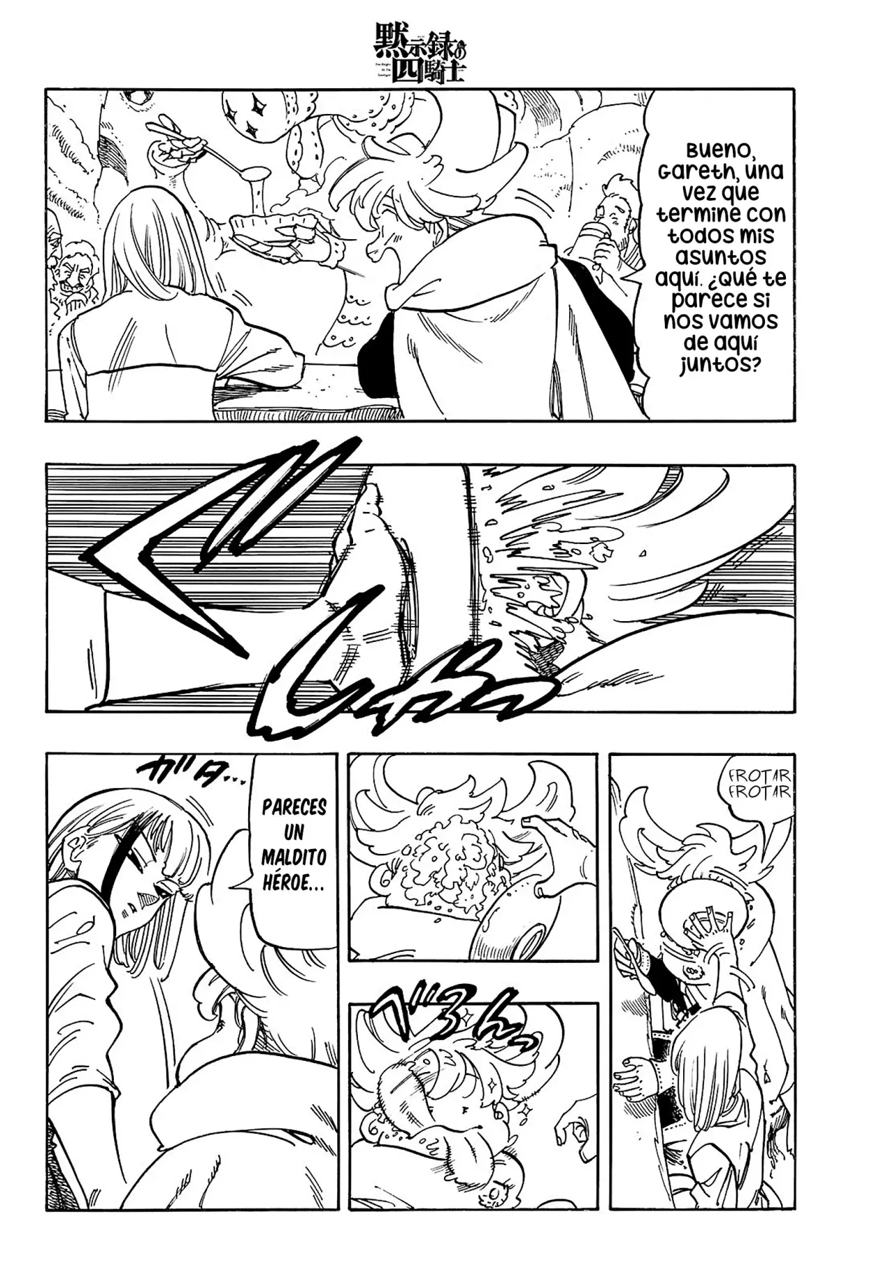 Mokushiroku no Yonkishi Capitulo 166: El Hormigueo página 7