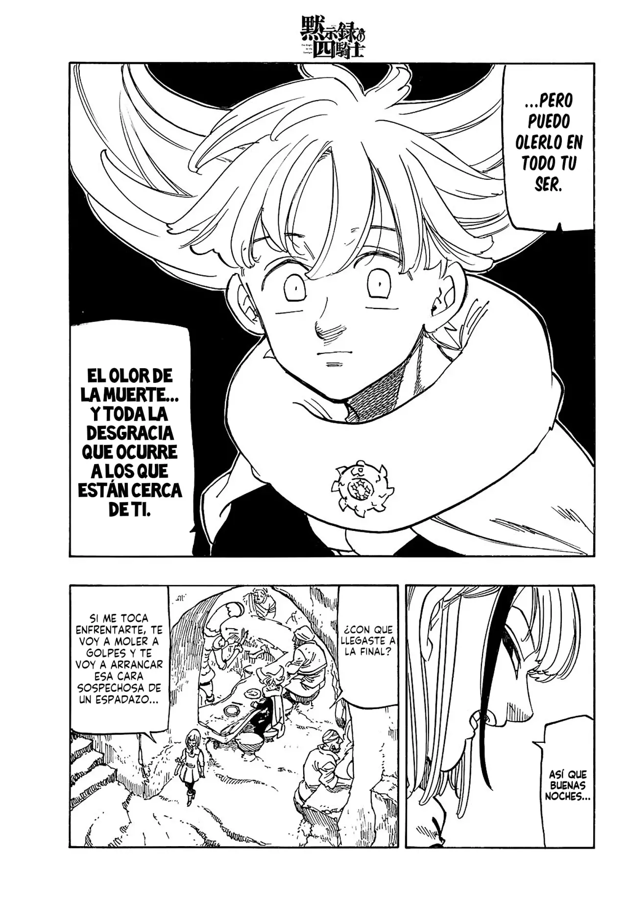 Mokushiroku no Yonkishi Capitulo 166: El Hormigueo página 8