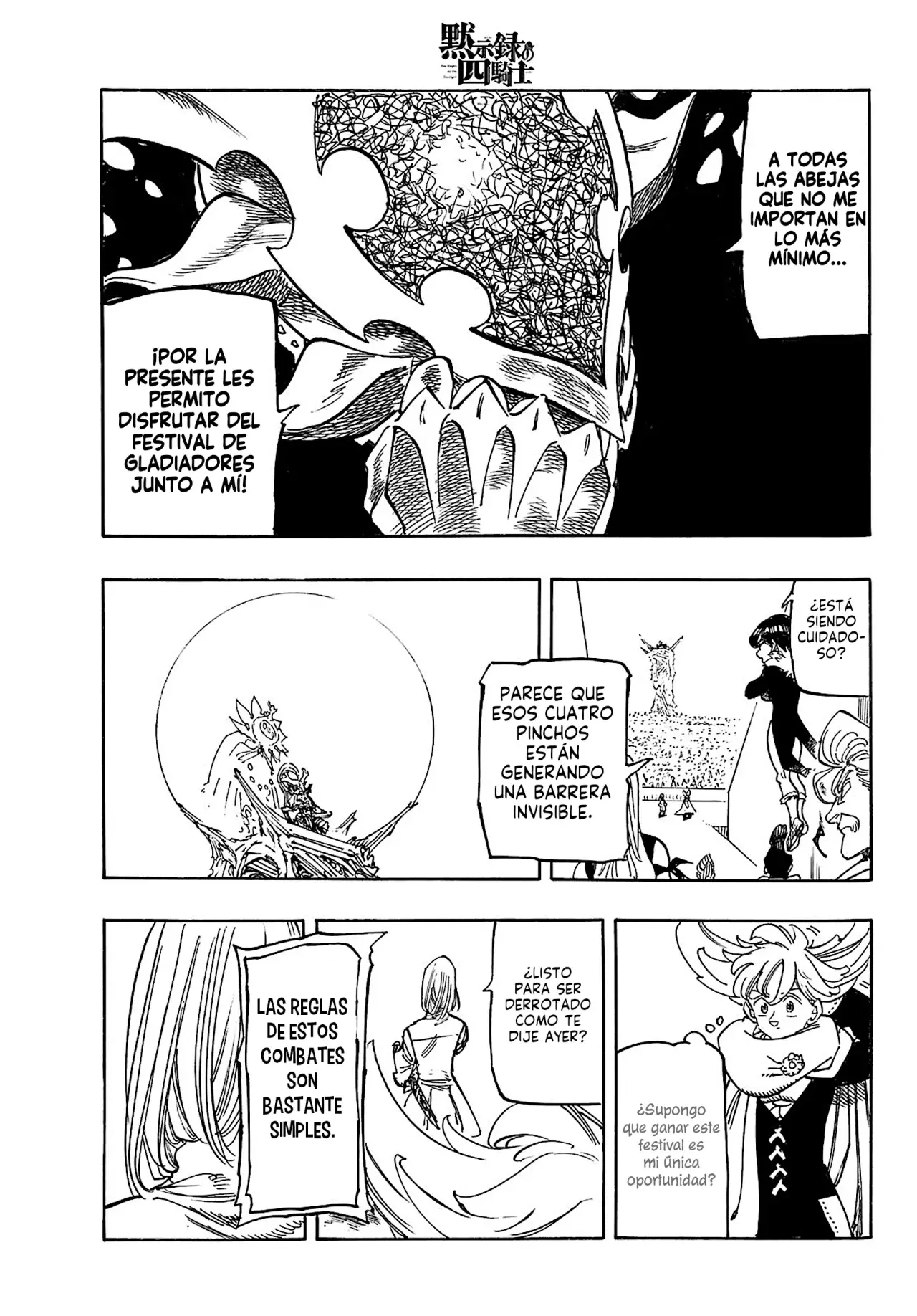 Mokushiroku no Yonkishi Capitulo 167: Percival Vs Gareth página 10