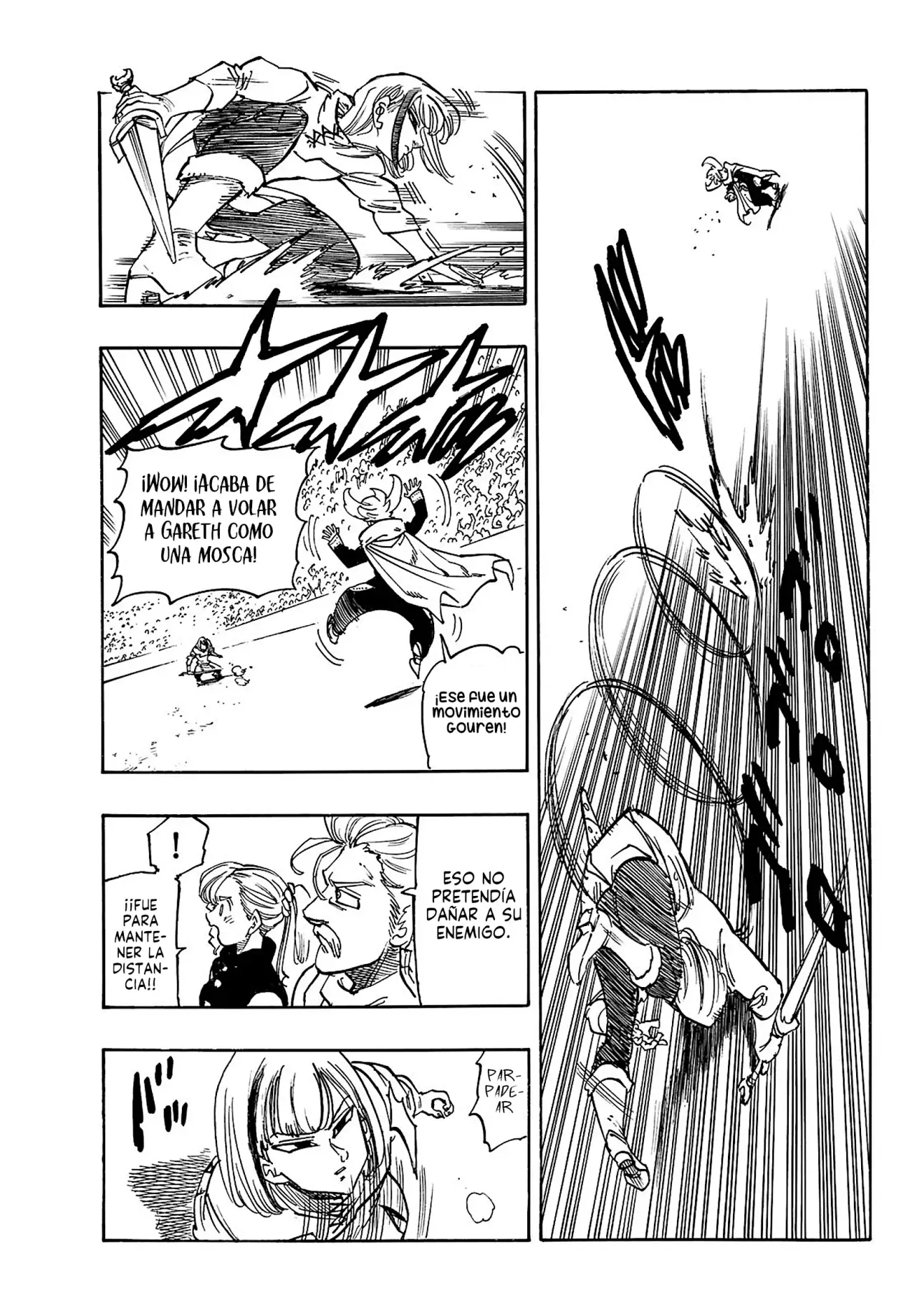 Mokushiroku no Yonkishi Capitulo 167: Percival Vs Gareth página 16