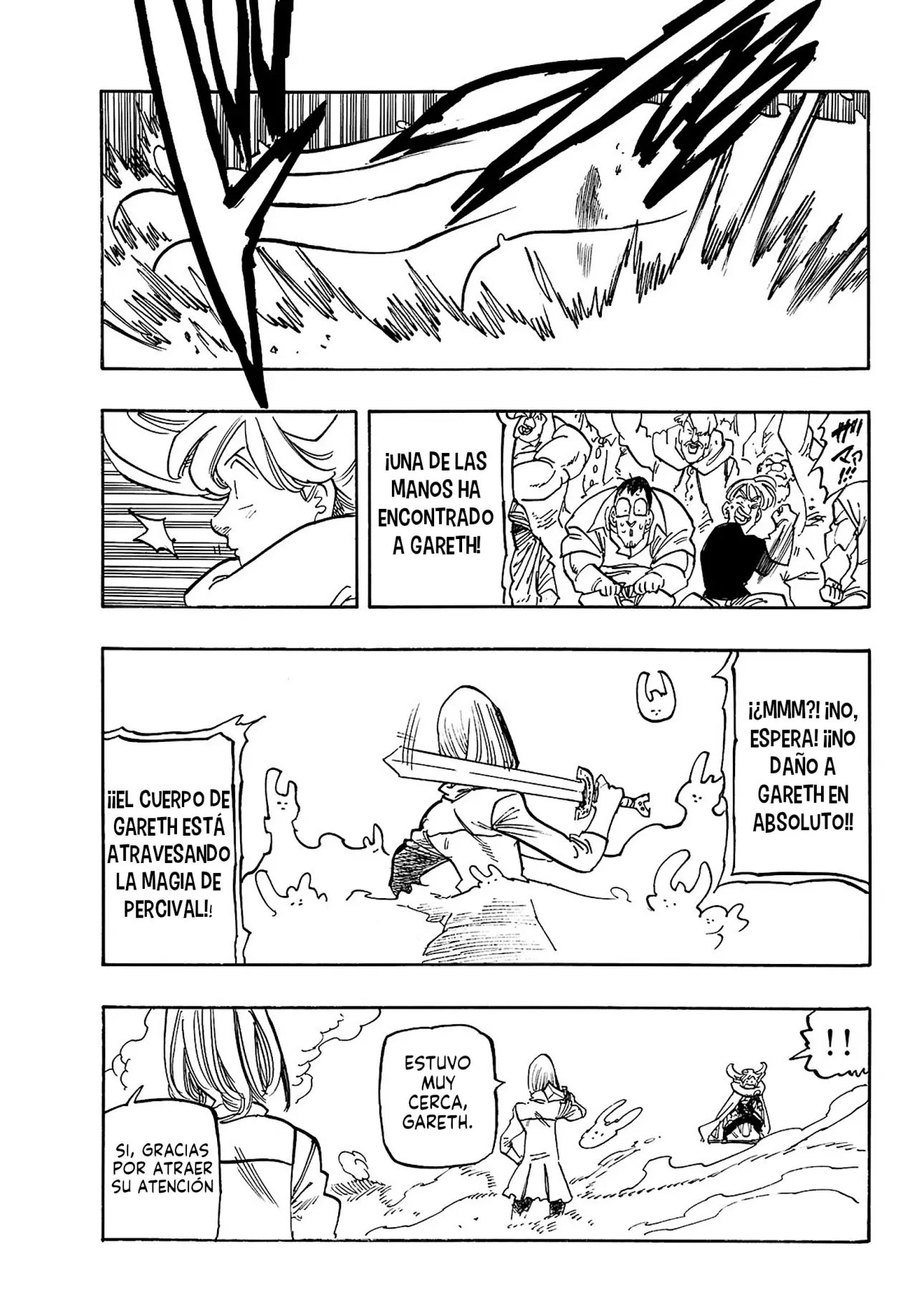 Mokushiroku no Yonkishi Capitulo 167: Percival Vs Gareth página 20