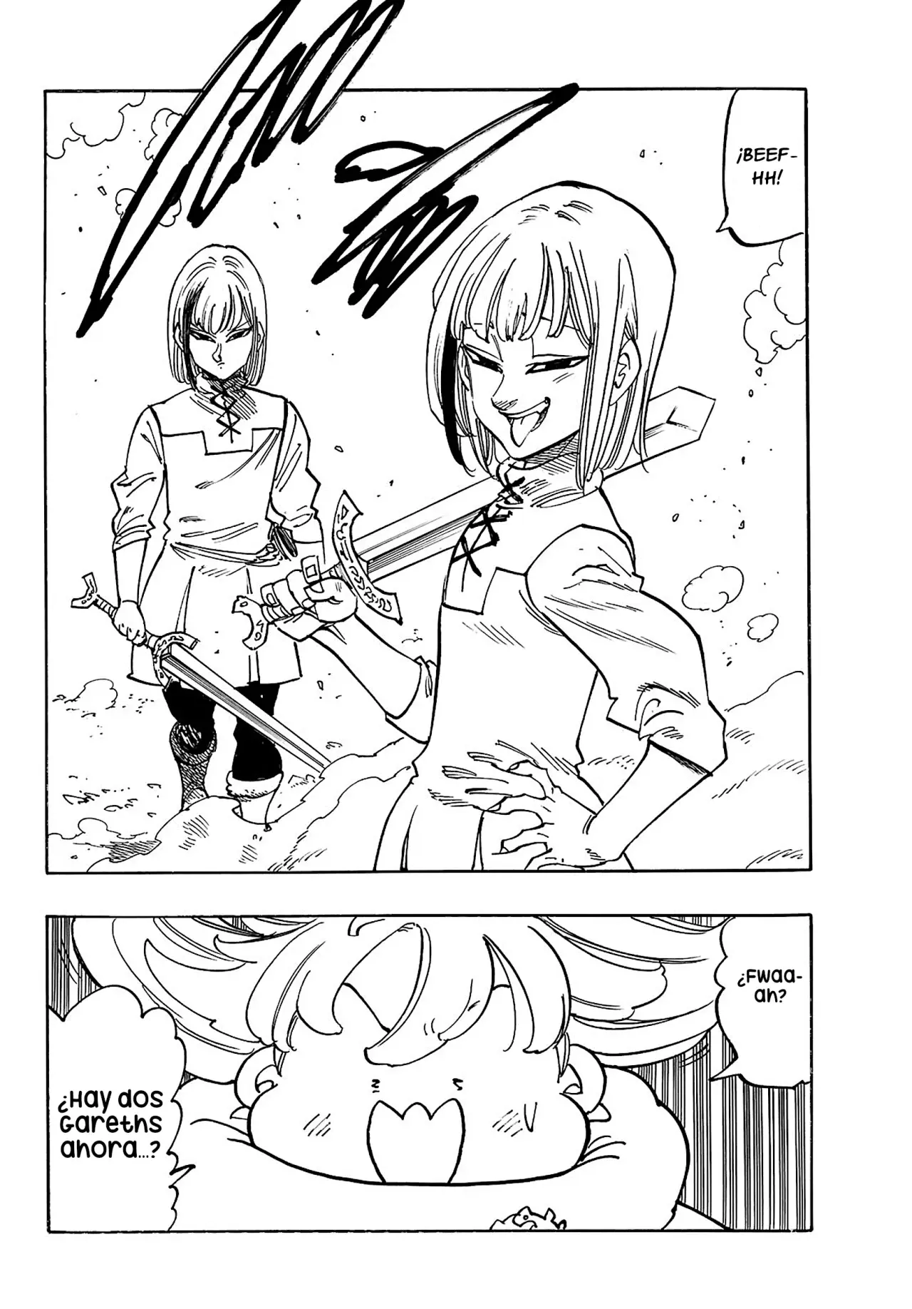 Mokushiroku no Yonkishi Capitulo 167: Percival Vs Gareth página 21