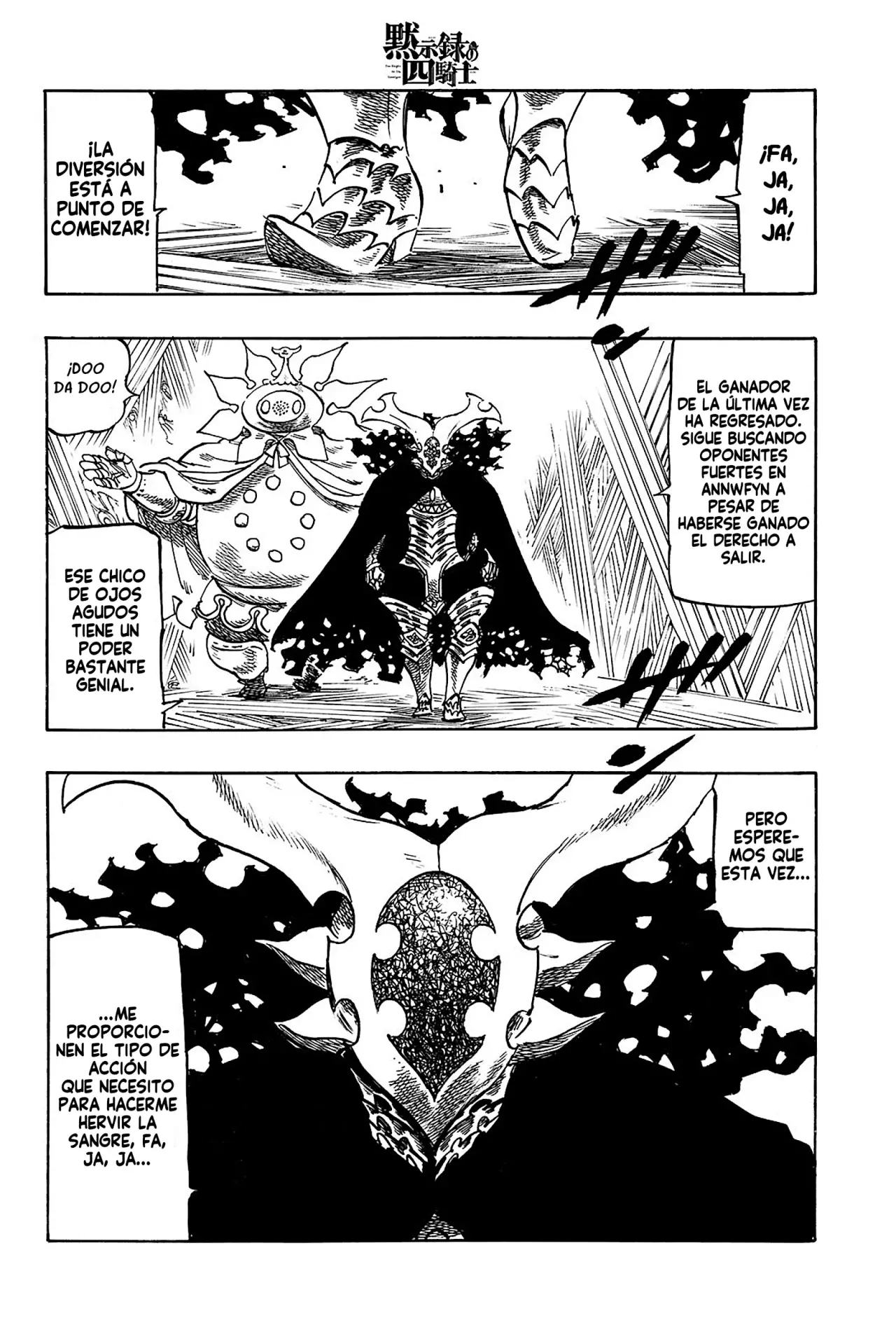 Mokushiroku no Yonkishi Capitulo 167: Percival Vs Gareth página 3