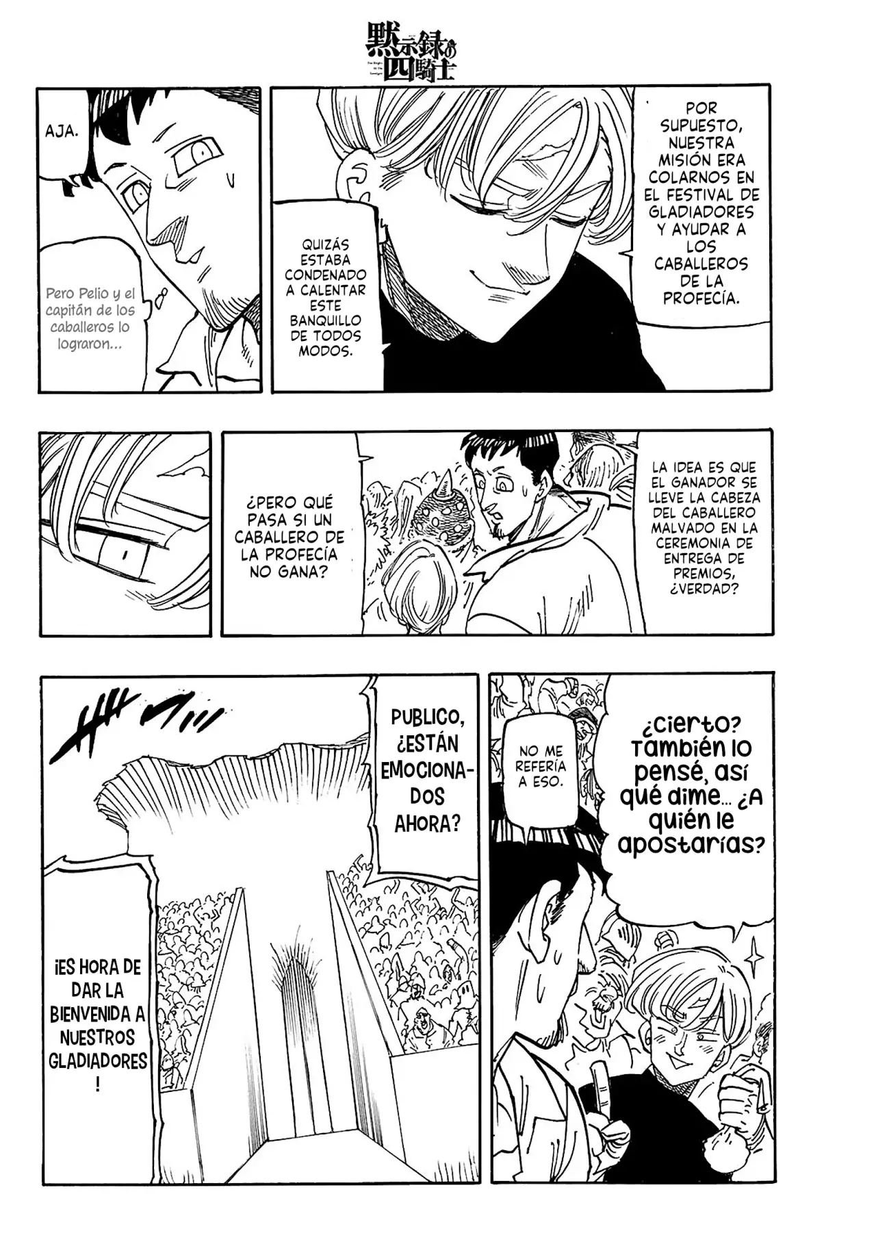Mokushiroku no Yonkishi Capitulo 167: Percival Vs Gareth página 5