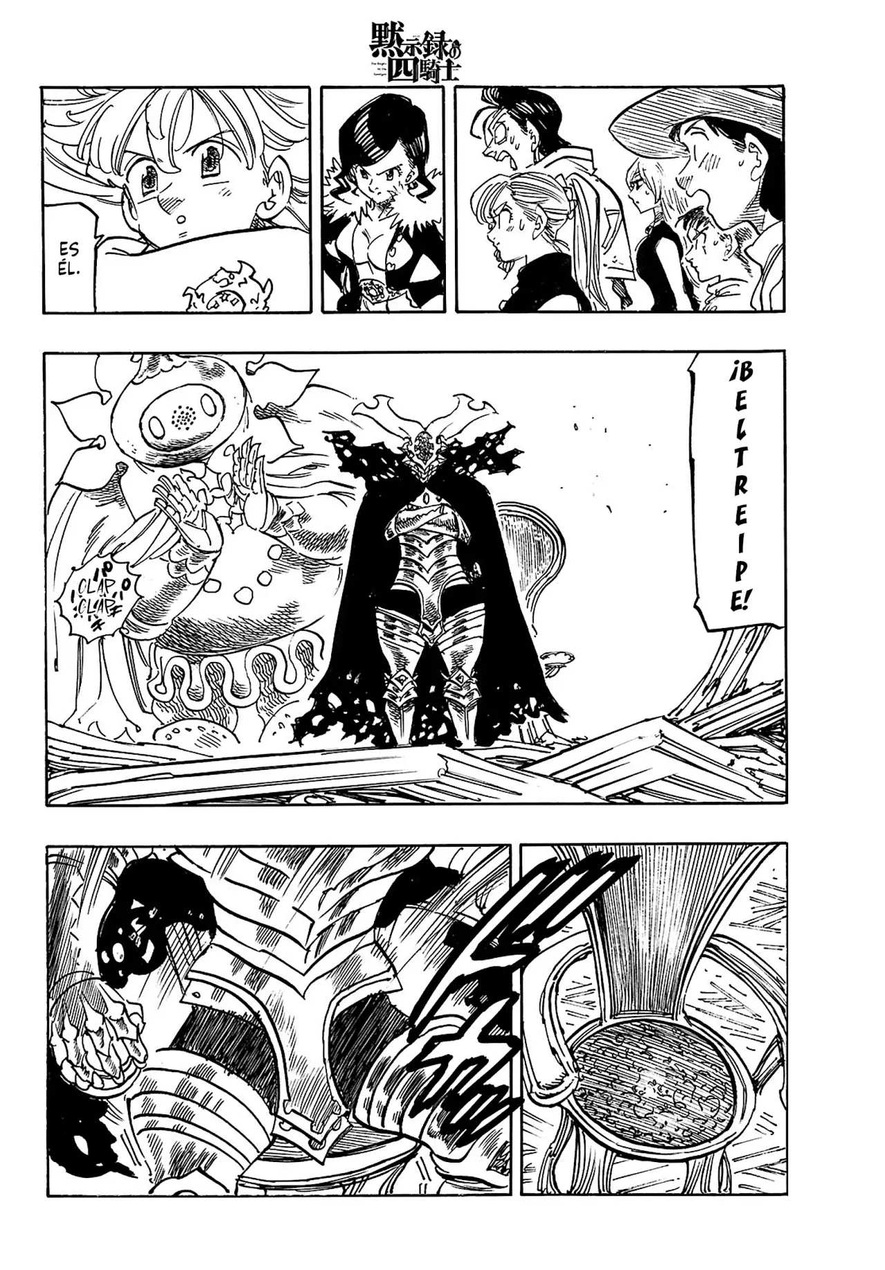 Mokushiroku no Yonkishi Capitulo 167: Percival Vs Gareth página 9