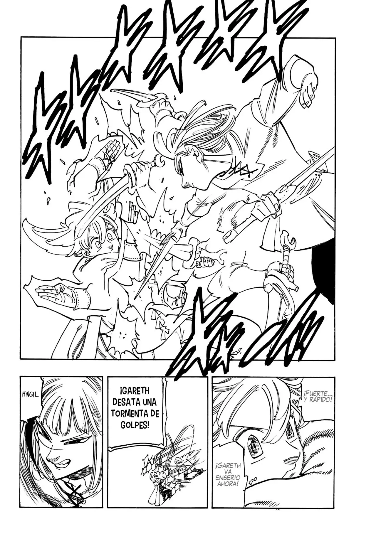 Mokushiroku no Yonkishi Capitulo 168: Los espadachines gemelos página 10