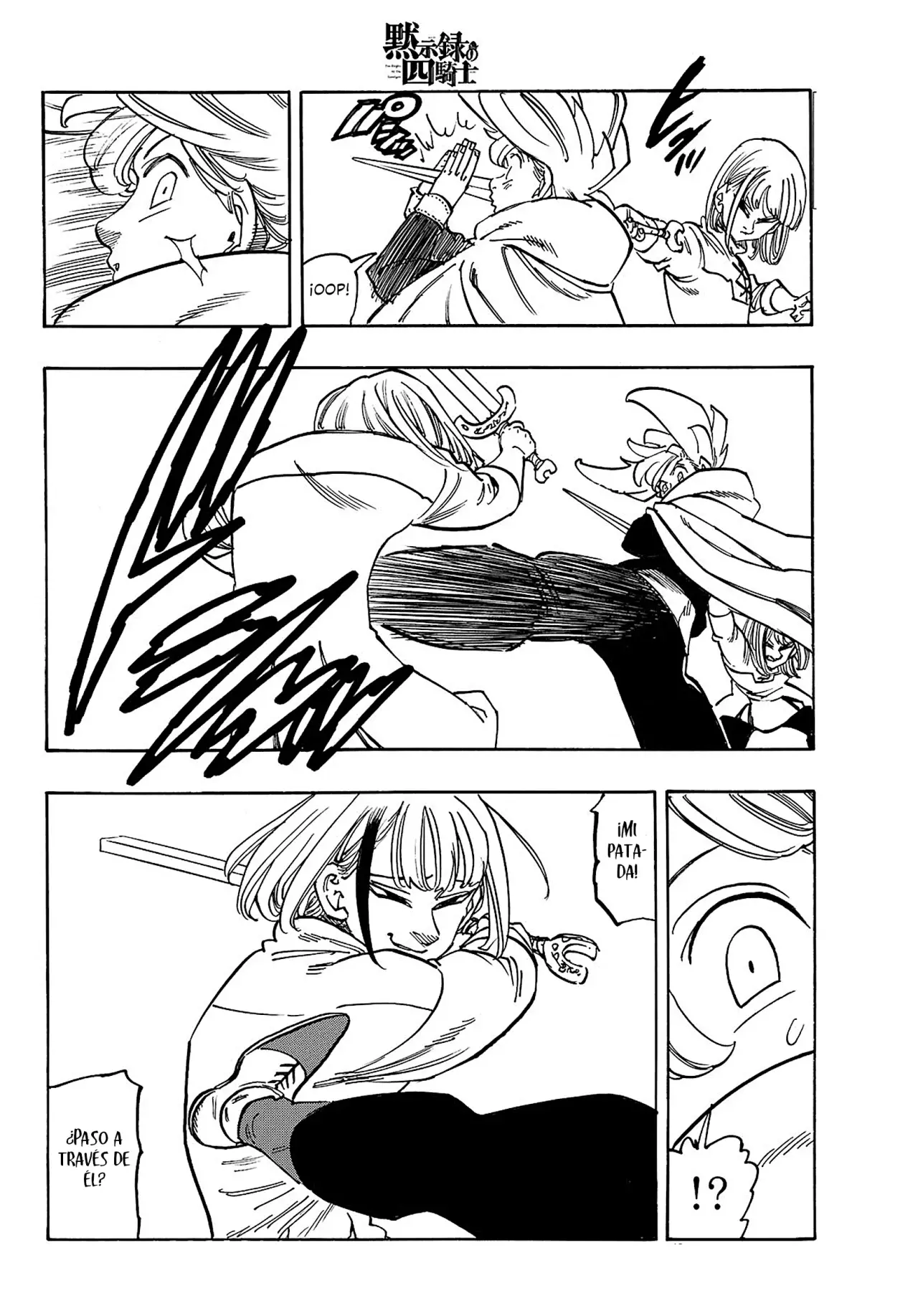 Mokushiroku no Yonkishi Capitulo 168: Los espadachines gemelos página 6