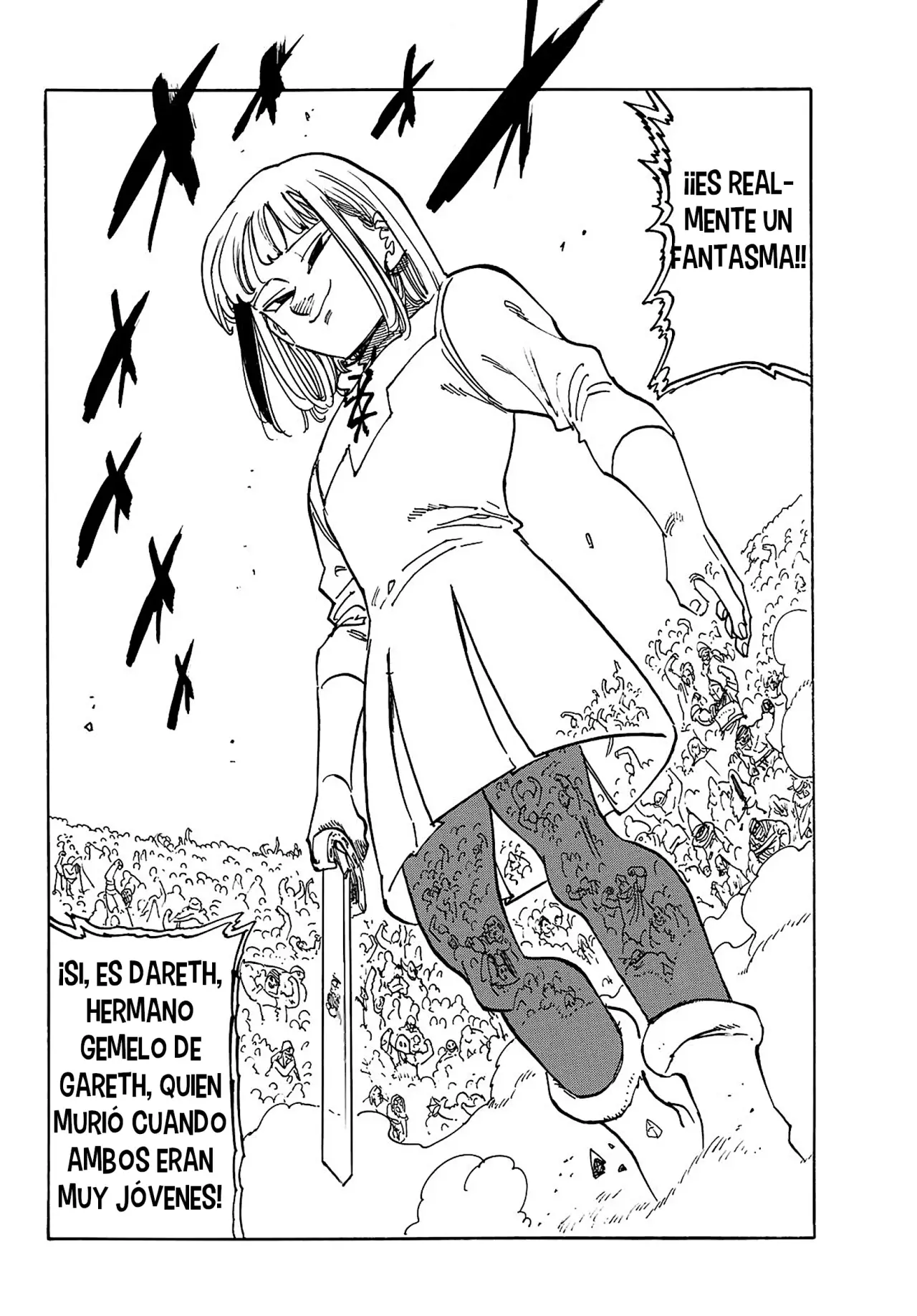 Mokushiroku no Yonkishi Capitulo 168: Los espadachines gemelos página 8