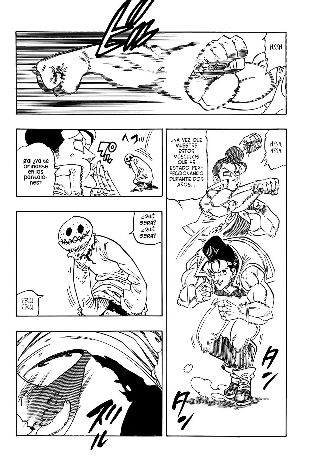 Mokushiroku no Yonkishi Capitulo 169: Donny Vs el saco misterioso página 11
