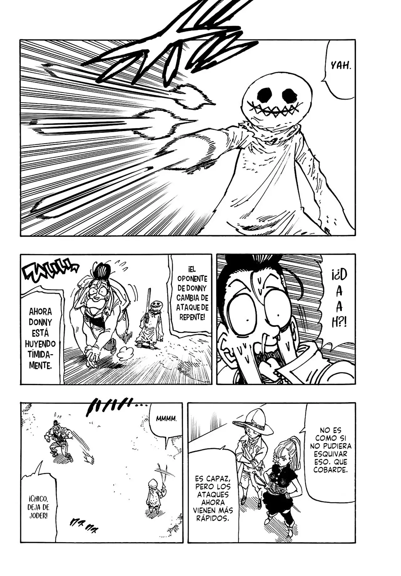 Mokushiroku no Yonkishi Capitulo 169: Donny Vs el saco misterioso página 13