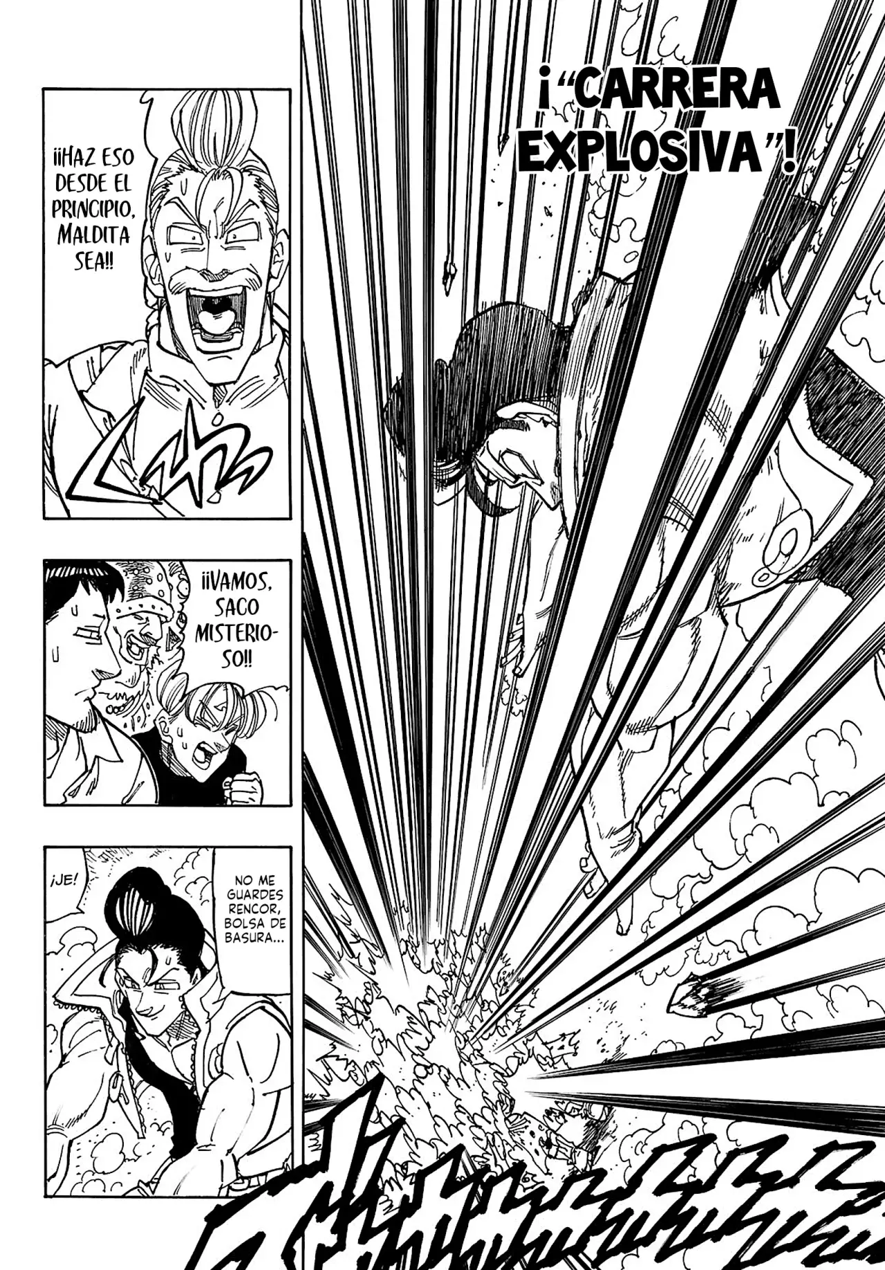 Mokushiroku no Yonkishi Capitulo 169: Donny Vs el saco misterioso página 15