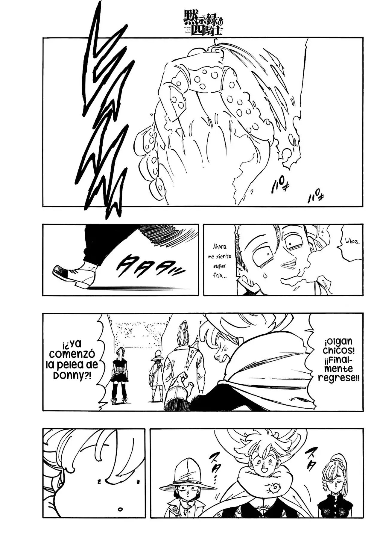 Mokushiroku no Yonkishi Capitulo 169: Donny Vs el saco misterioso página 20