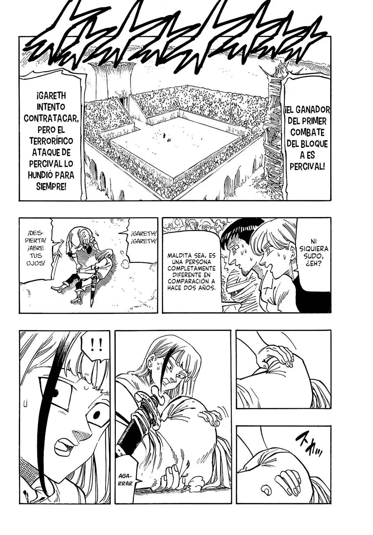 Mokushiroku no Yonkishi Capitulo 169: Donny Vs el saco misterioso página 3