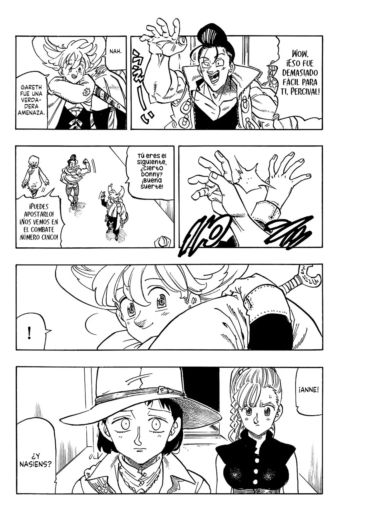 Mokushiroku no Yonkishi Capitulo 169: Donny Vs el saco misterioso página 5