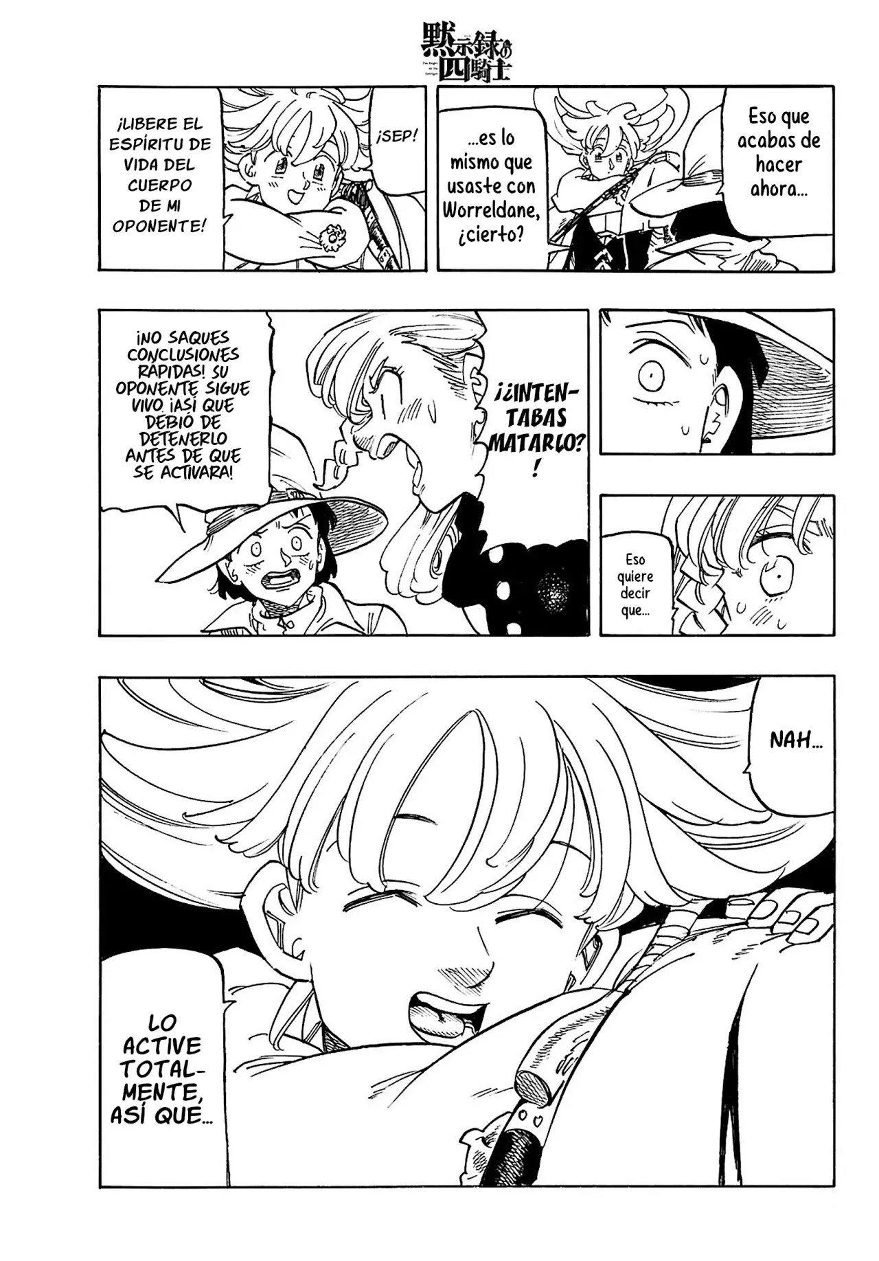 Mokushiroku no Yonkishi Capitulo 169: Donny Vs el saco misterioso página 6