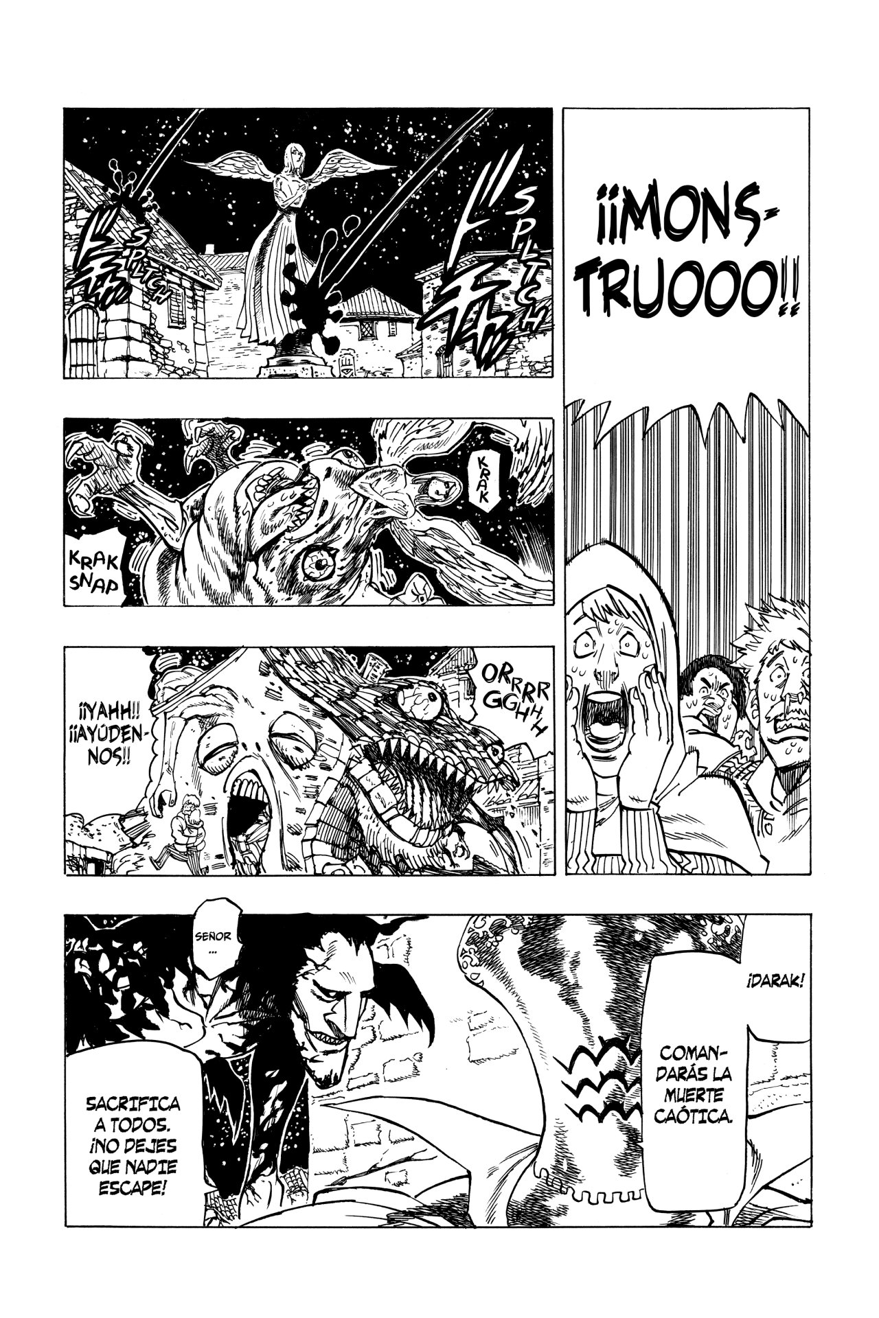 Mokushiroku no Yonkishi Capitulo 17: Enfrentarse al mal página 10