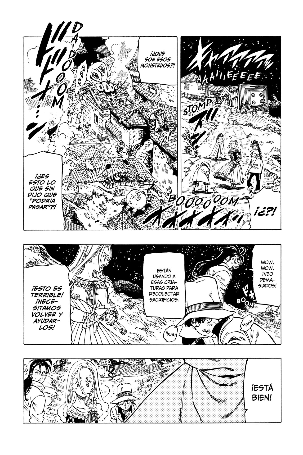 Mokushiroku no Yonkishi Capitulo 17: Enfrentarse al mal página 11