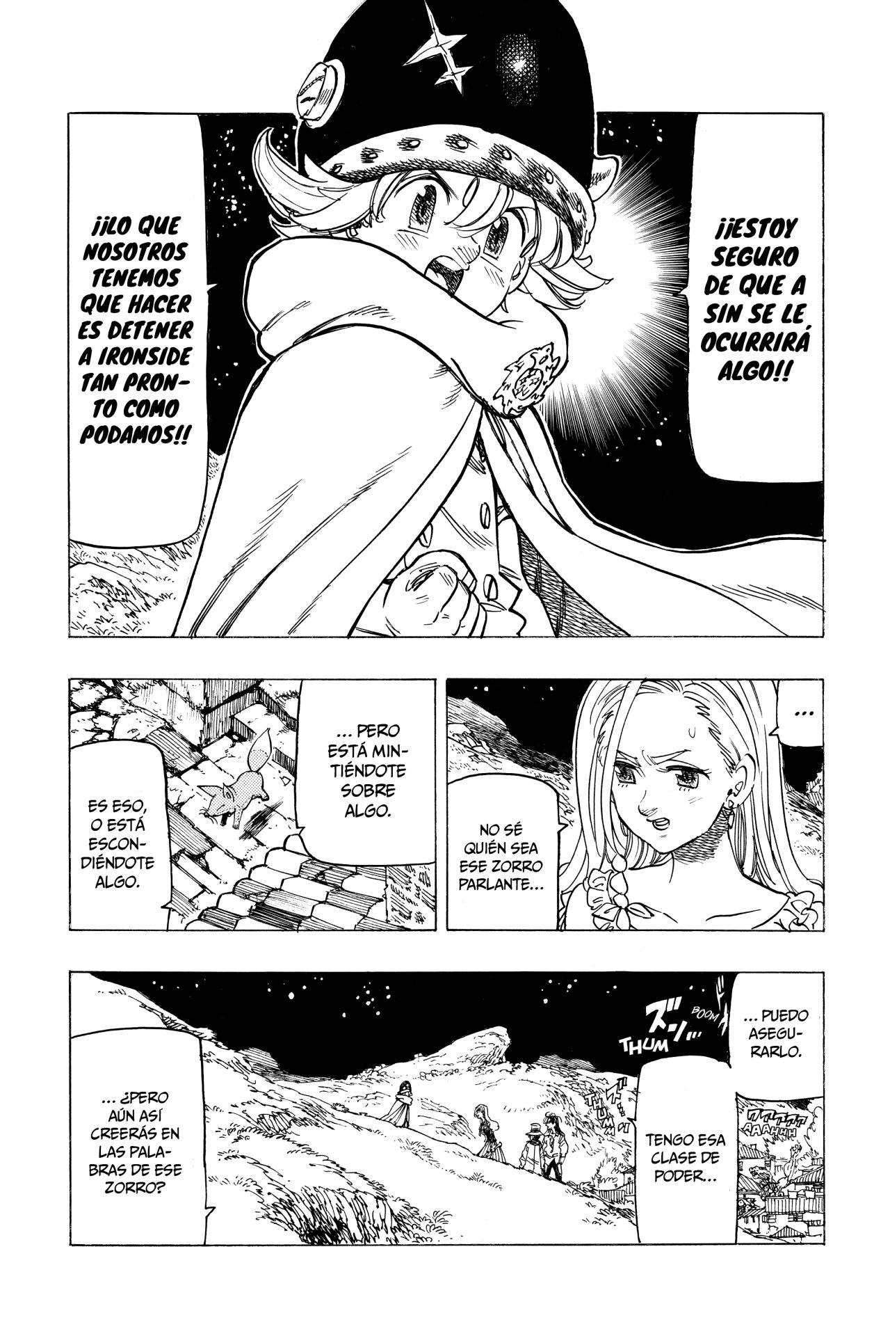 Mokushiroku no Yonkishi Capitulo 17: Enfrentarse al mal página 12