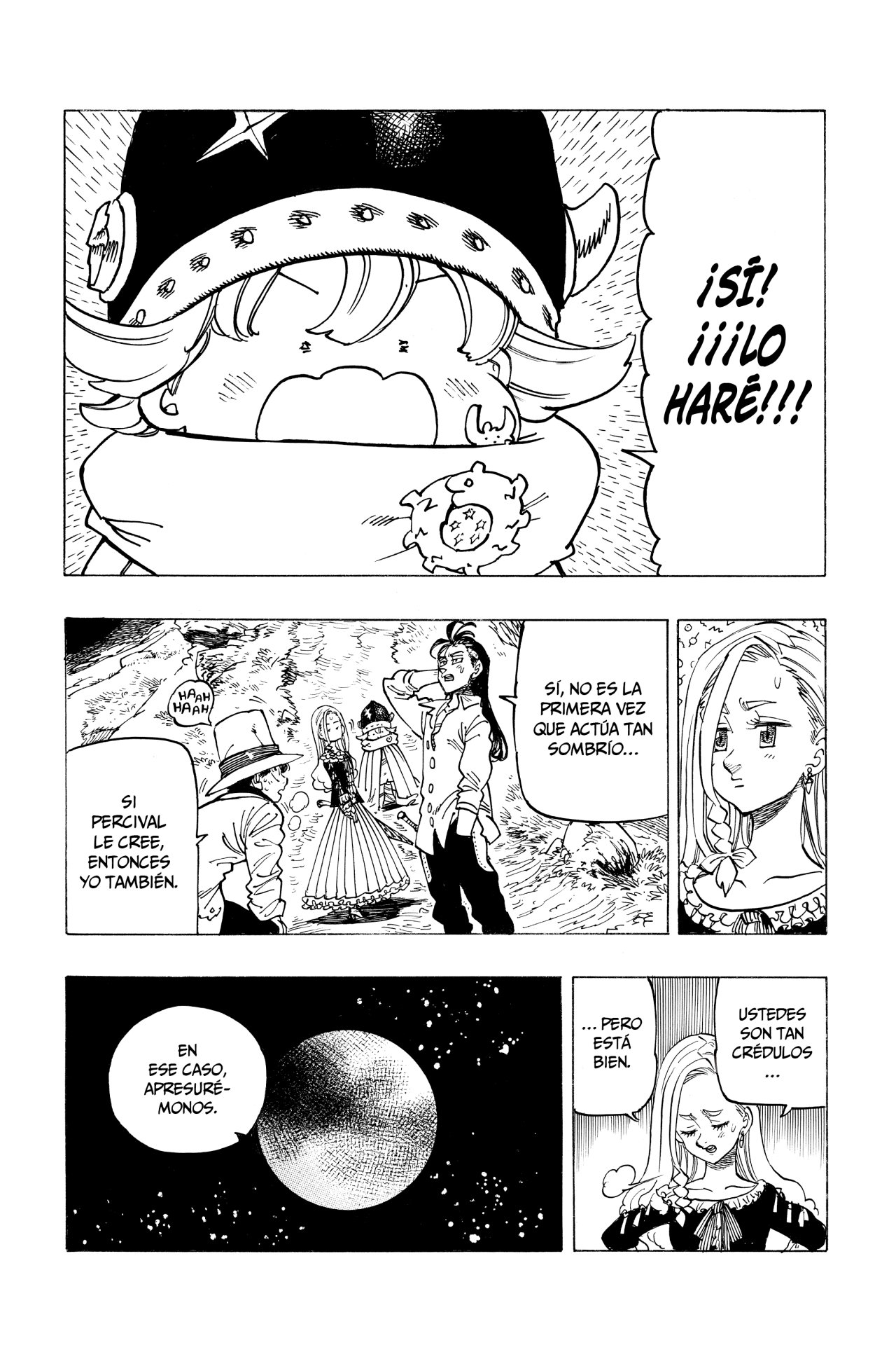 Mokushiroku no Yonkishi Capitulo 17: Enfrentarse al mal página 13