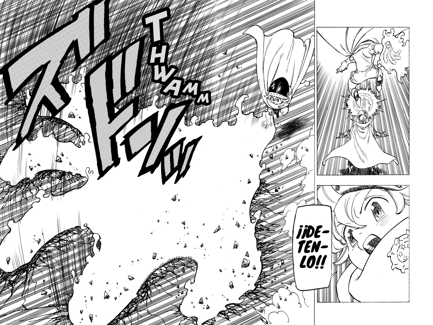 Mokushiroku no Yonkishi Capitulo 17: Enfrentarse al mal página 18