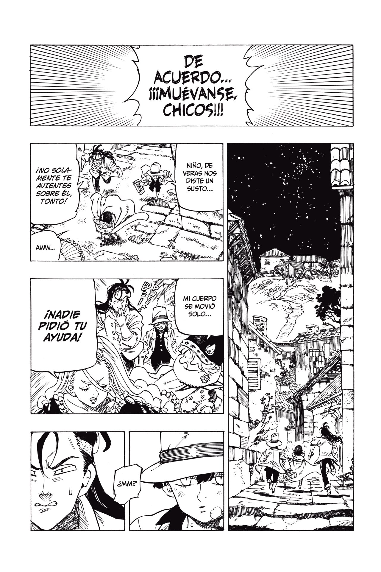 Mokushiroku no Yonkishi Capitulo 17: Enfrentarse al mal página 4
