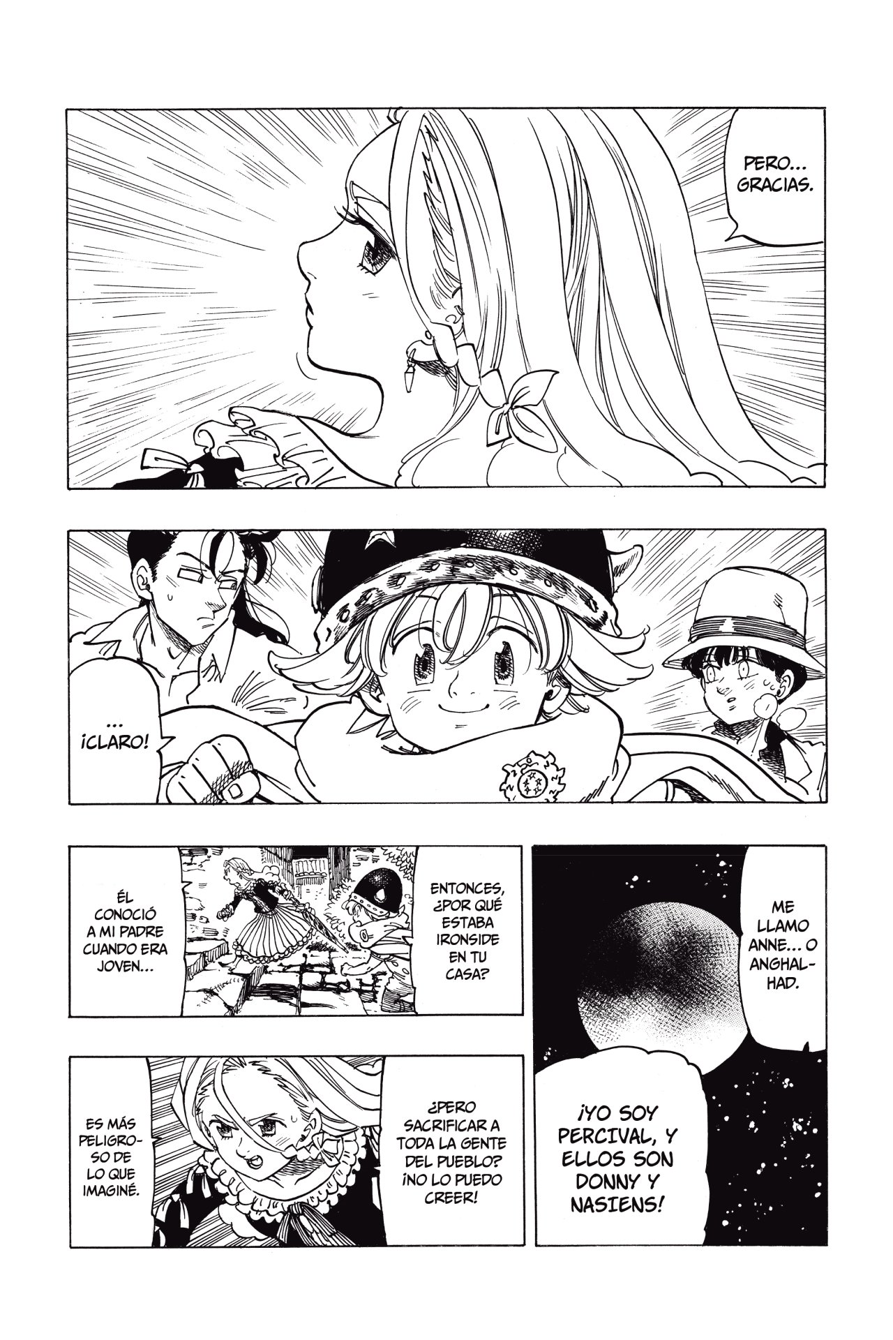 Mokushiroku no Yonkishi Capitulo 17: Enfrentarse al mal página 5