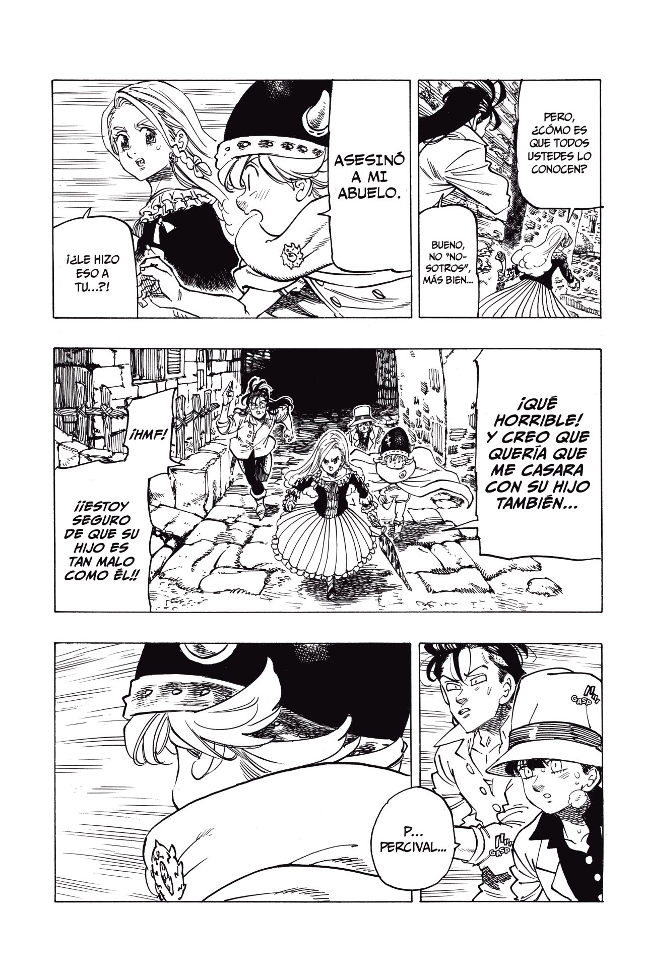 Mokushiroku no Yonkishi Capitulo 17: Enfrentarse al mal página 6