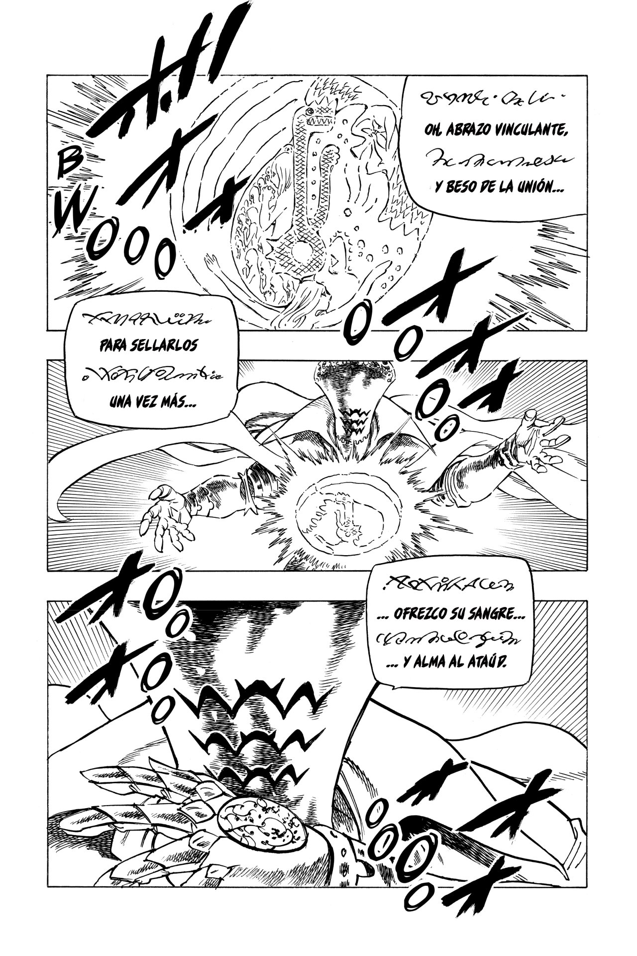 Mokushiroku no Yonkishi Capitulo 17: Enfrentarse al mal página 7