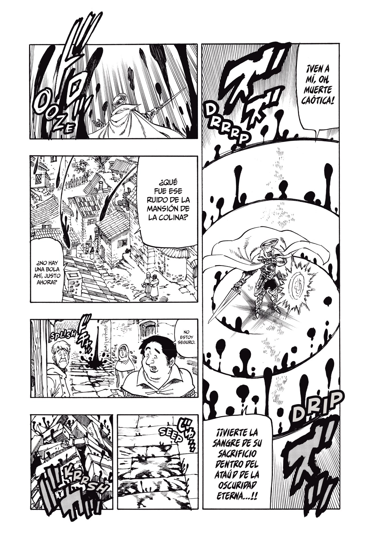 Mokushiroku no Yonkishi Capitulo 17: Enfrentarse al mal página 8