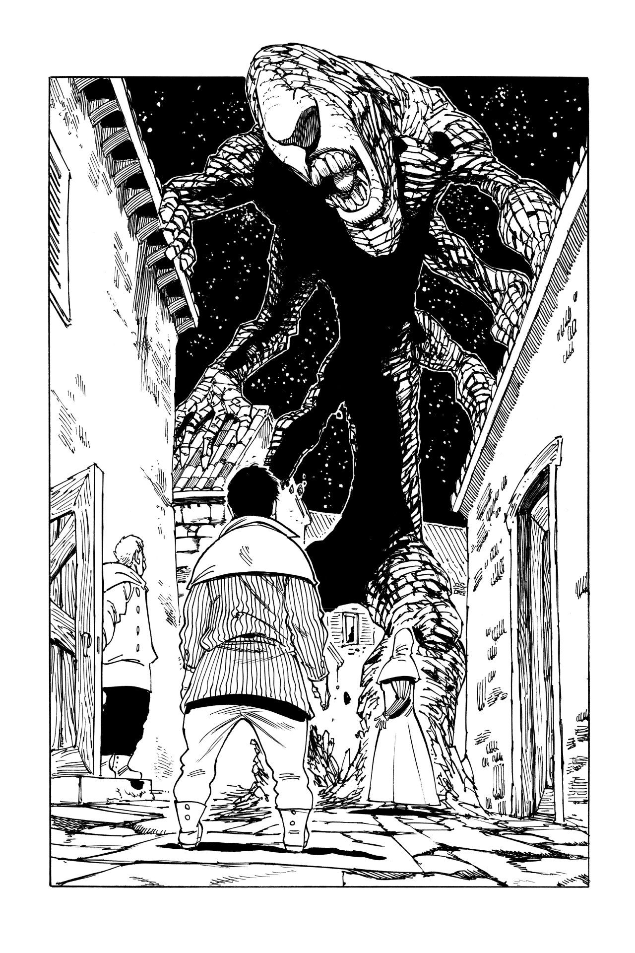 Mokushiroku no Yonkishi Capitulo 17: Enfrentarse al mal página 9