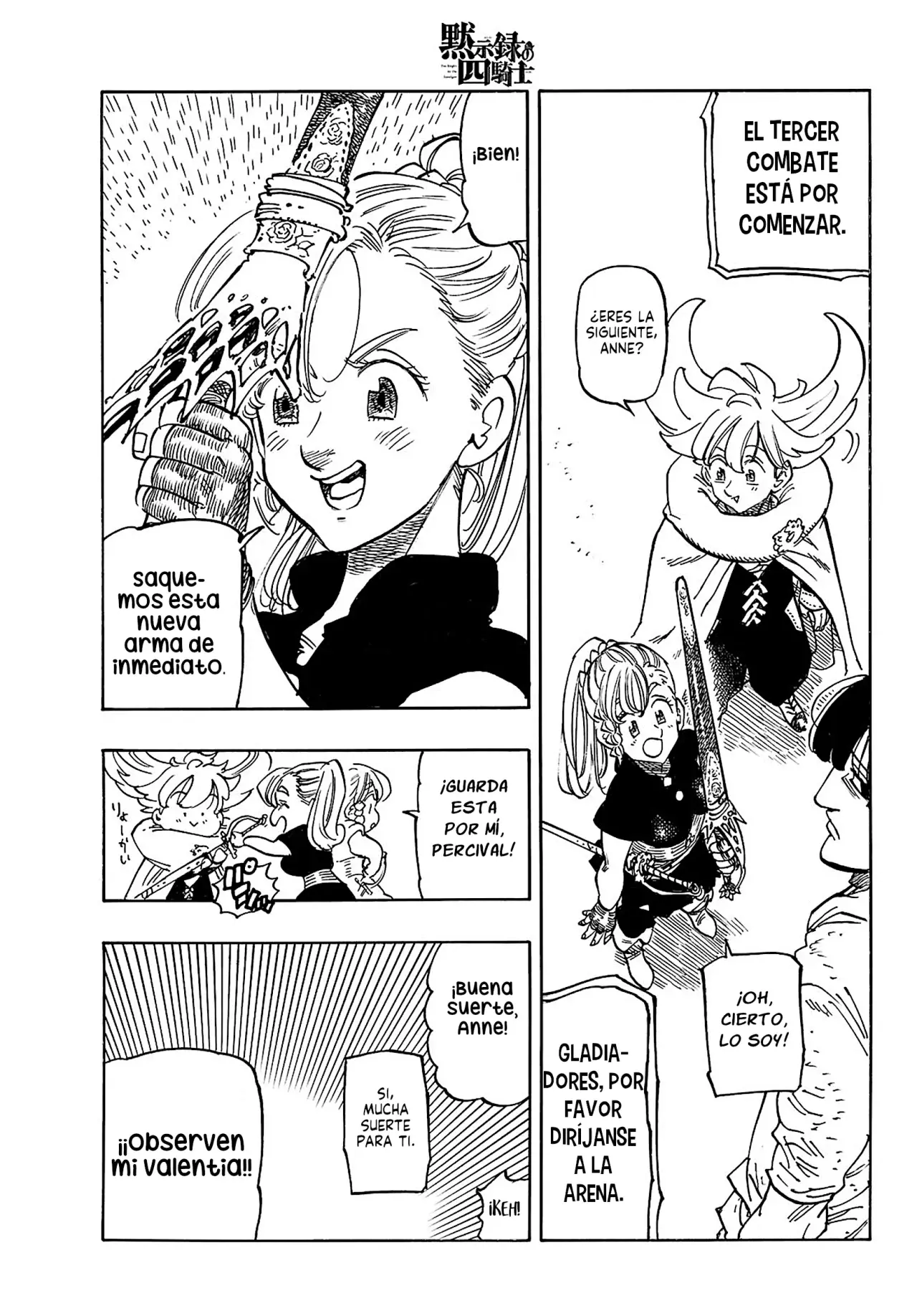 Mokushiroku no Yonkishi Capitulo 170: Anne Vs Diodora página 10