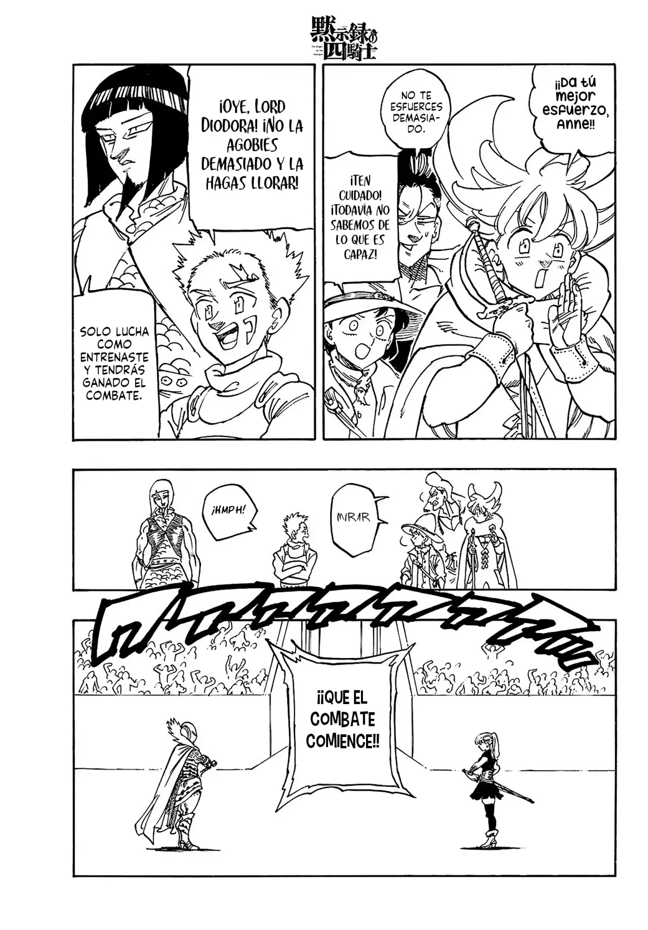 Mokushiroku no Yonkishi Capitulo 170: Anne Vs Diodora página 12